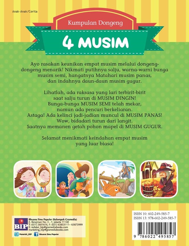 KUMPULAN DONGENG 4 MUSIM