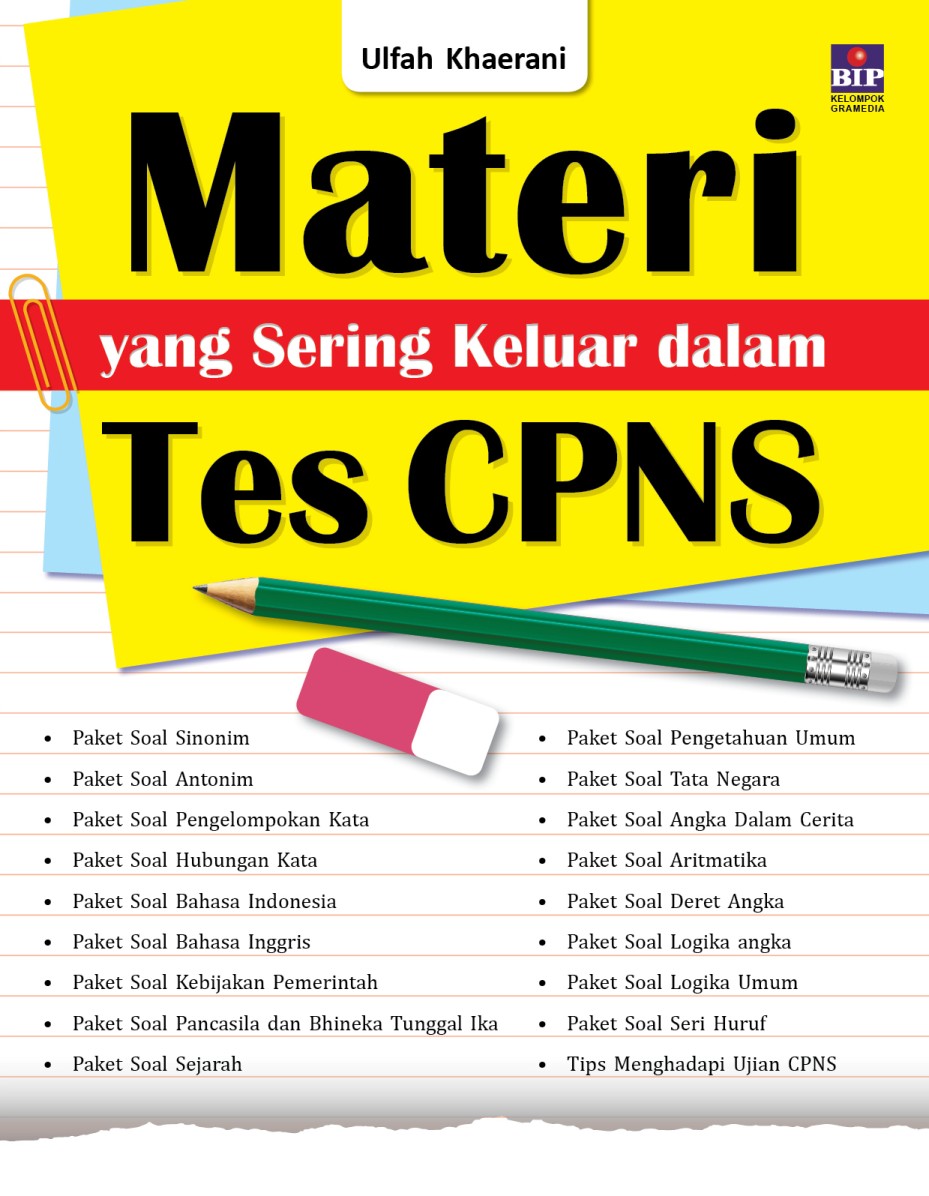 Materi Soal yang Sering Keluar dalam Tes CPNS