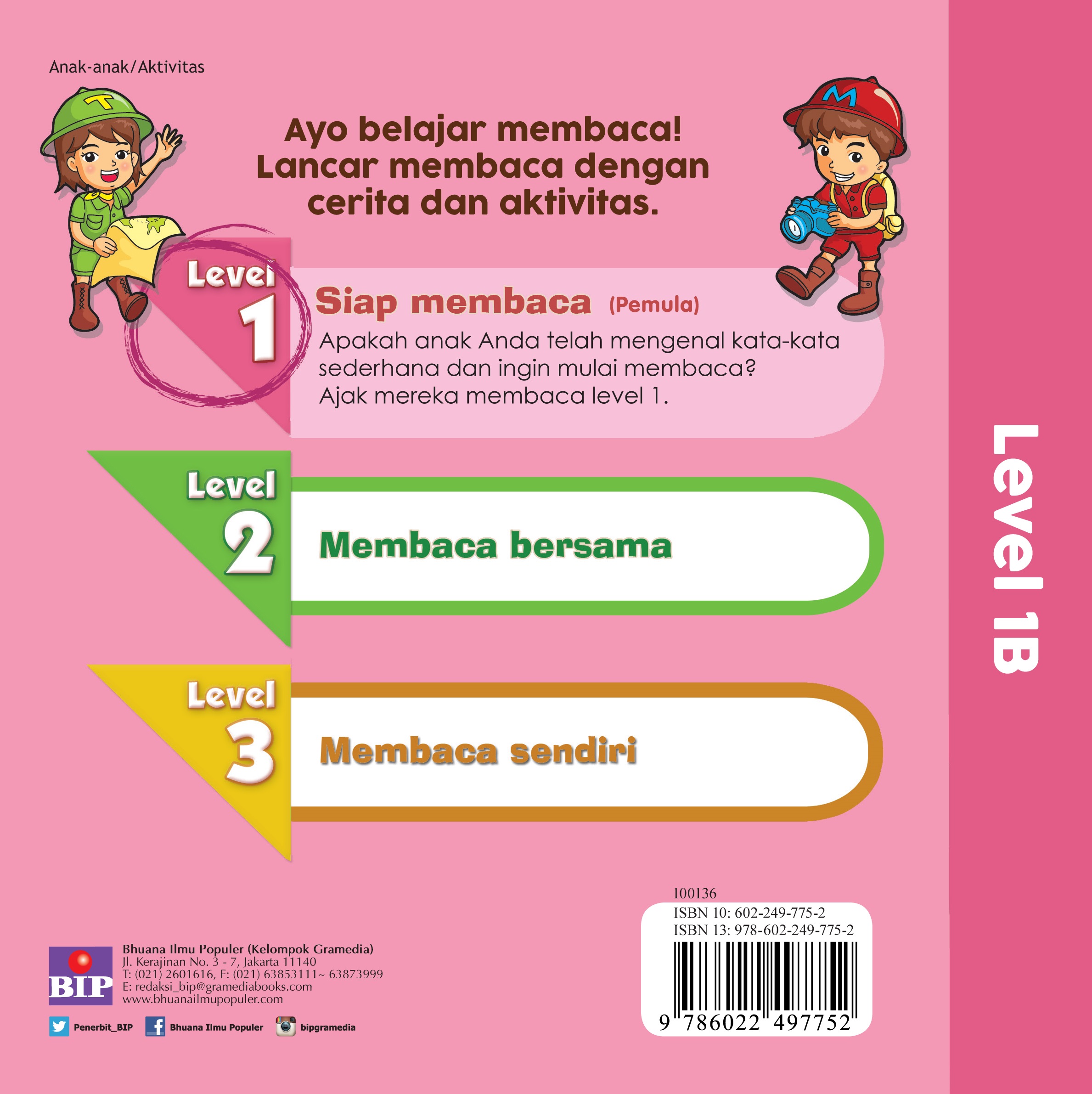 Si Kecil Pintar Membaca 1B