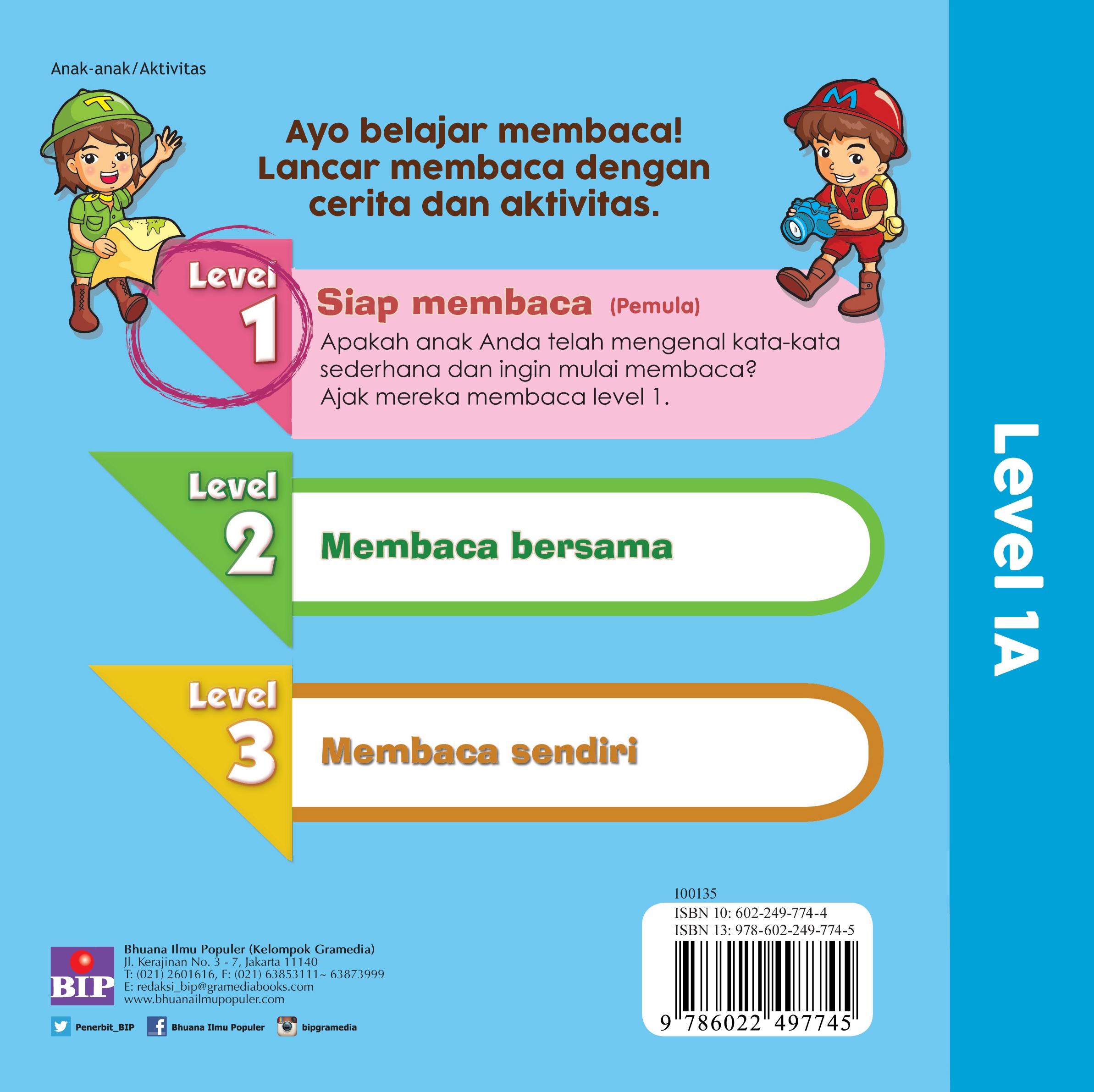 Si Kecil Pintar Membaca 1A