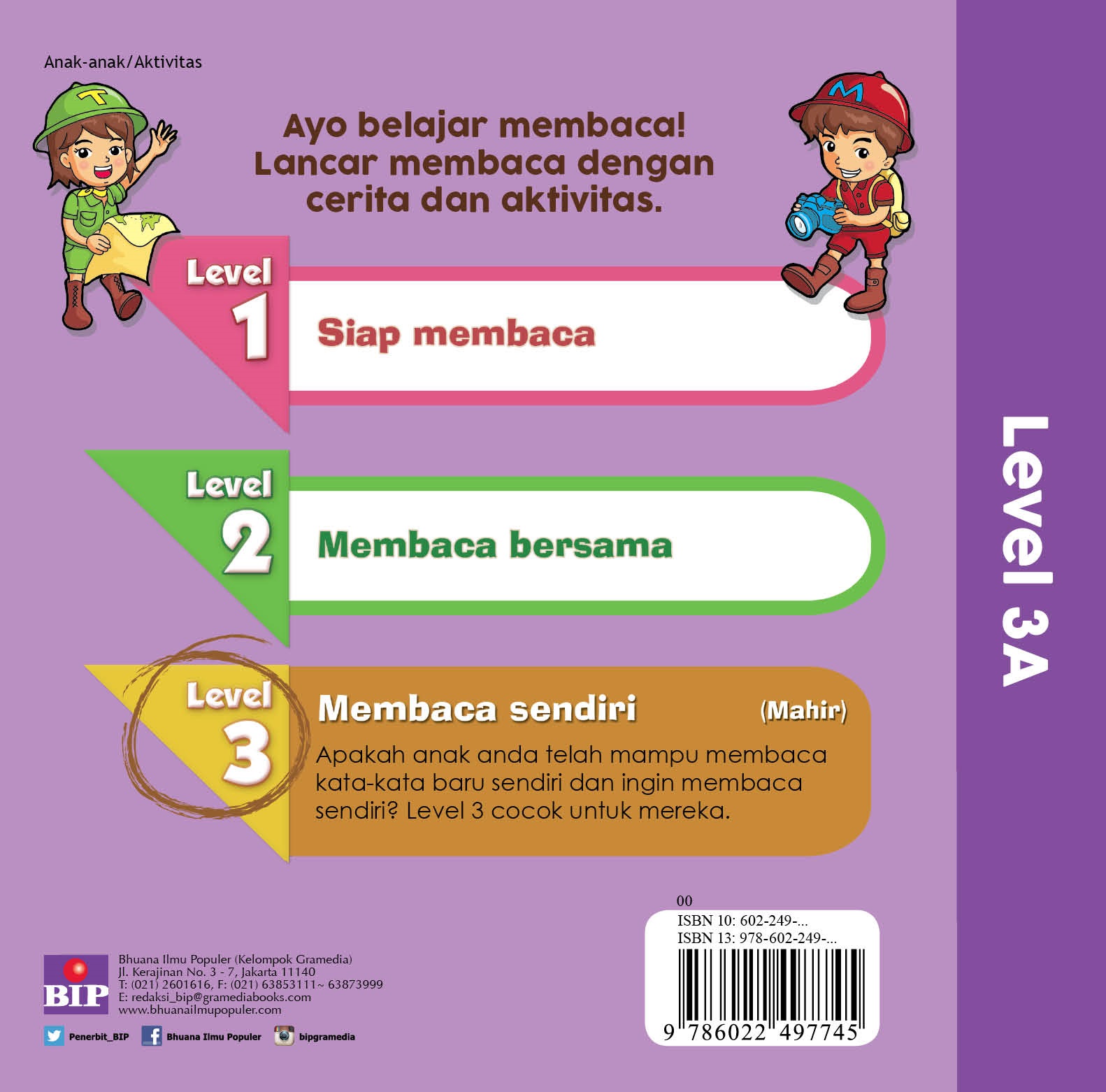 Si Kecil Pintar Membaca 3A