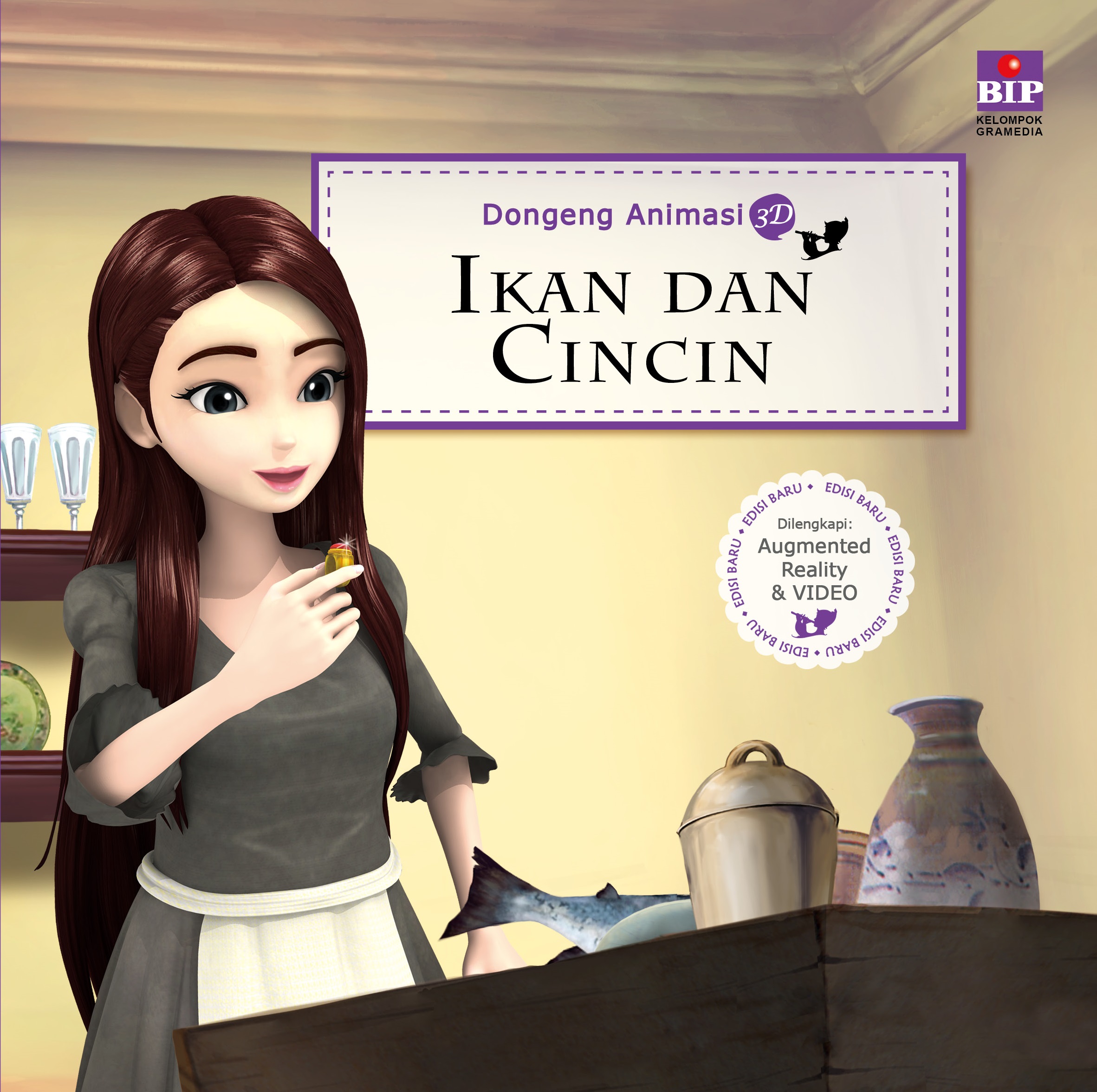 Seri Dongeng Animasi 3D: Ikan dan Cincin