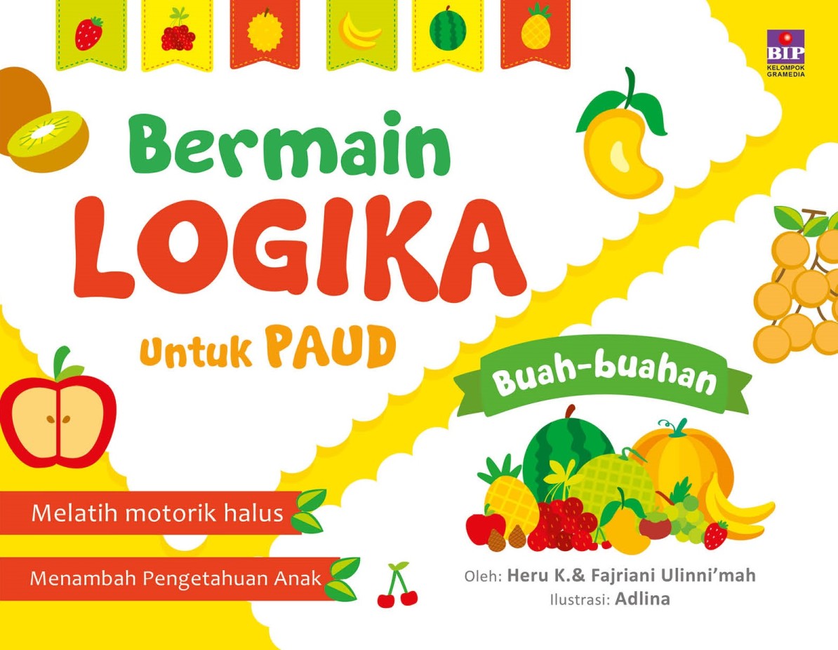 Bermain Logika untuk PAUD: Buah-buahan