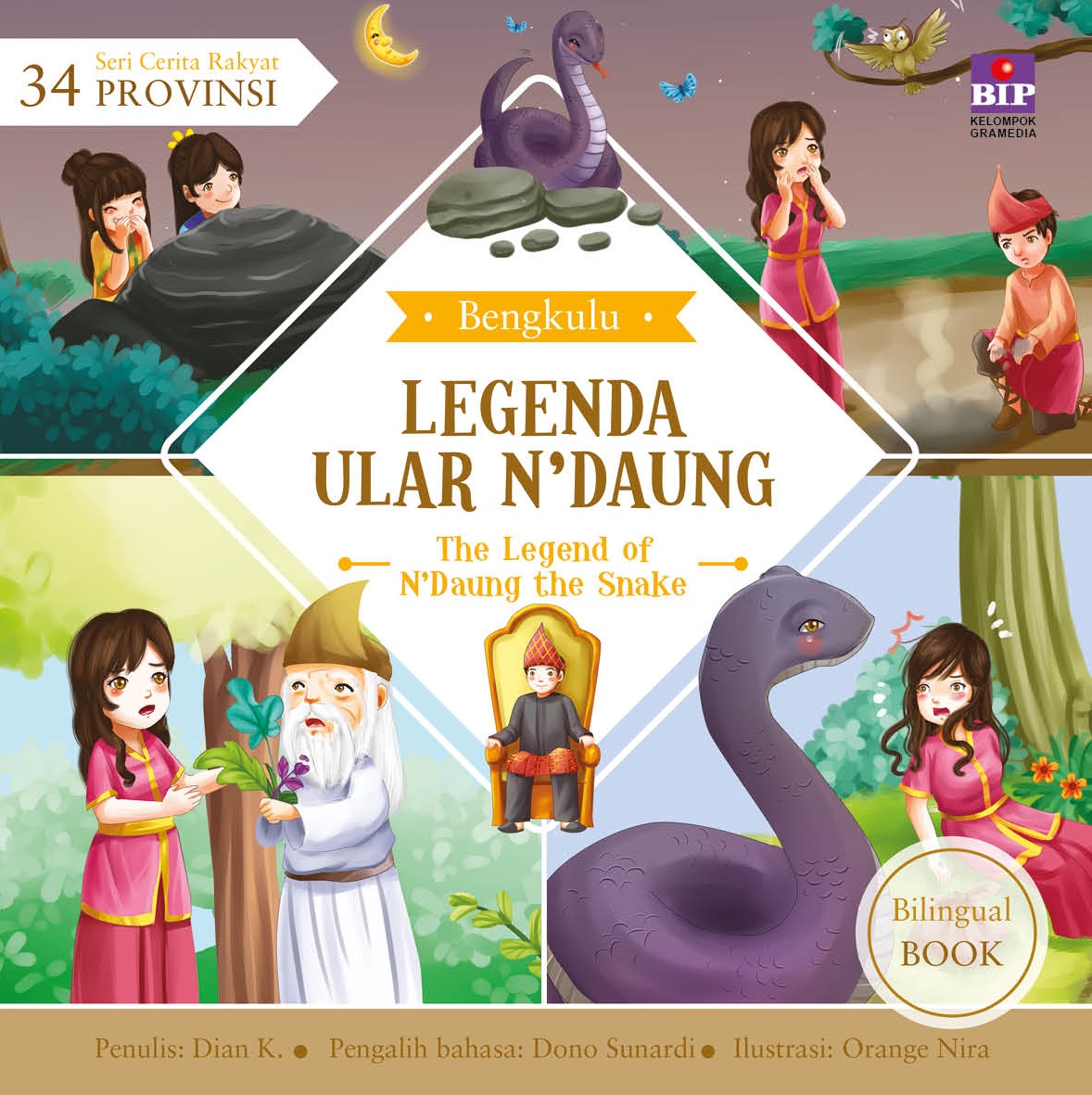 Seri Cerita Rakyat 34 Provinsi: Legenda Ular N'daung