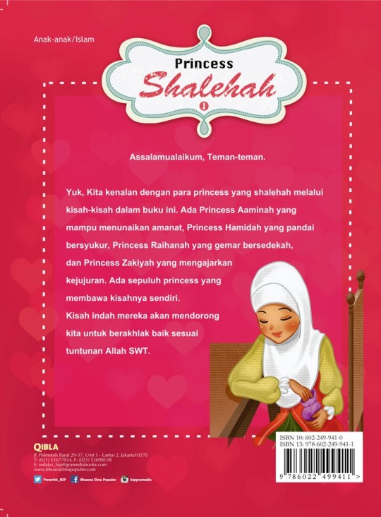Princess Shalehah 1: Kumpulan Kisah Princes Islami