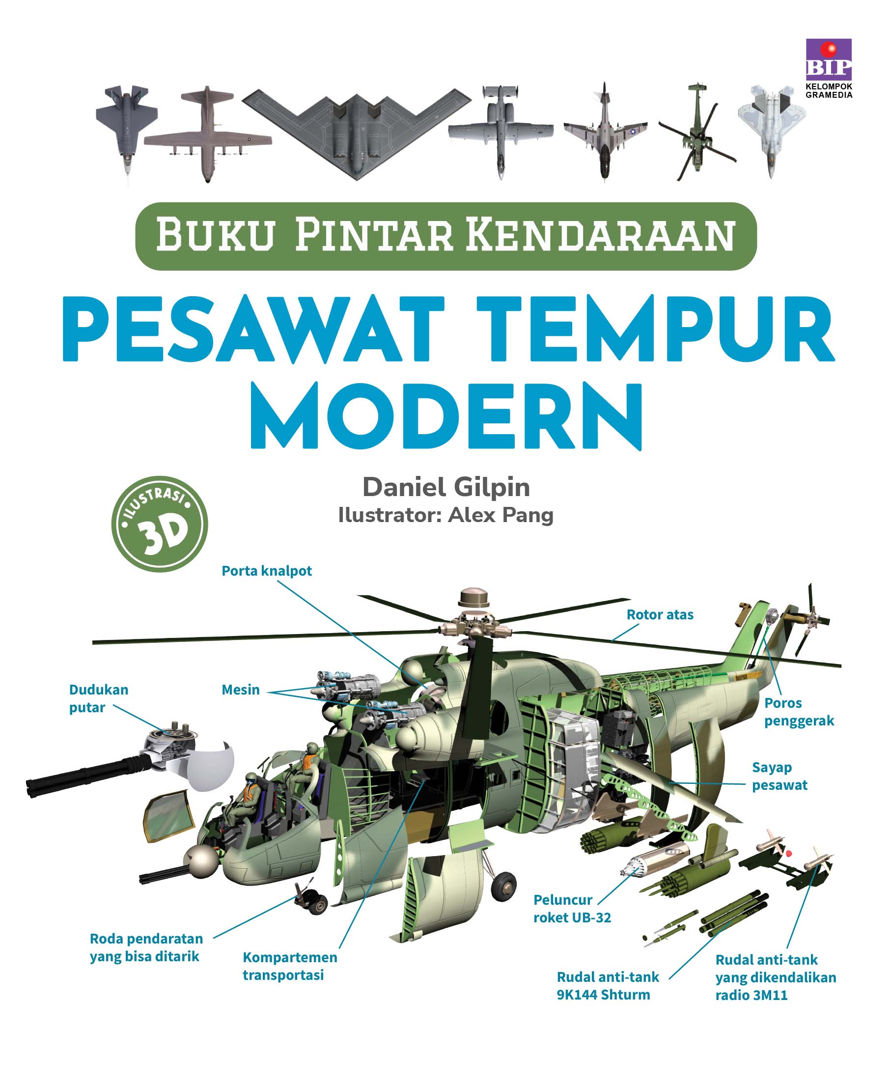 Buku Pintar Kendaraan: Pesawat Tempur Modern
