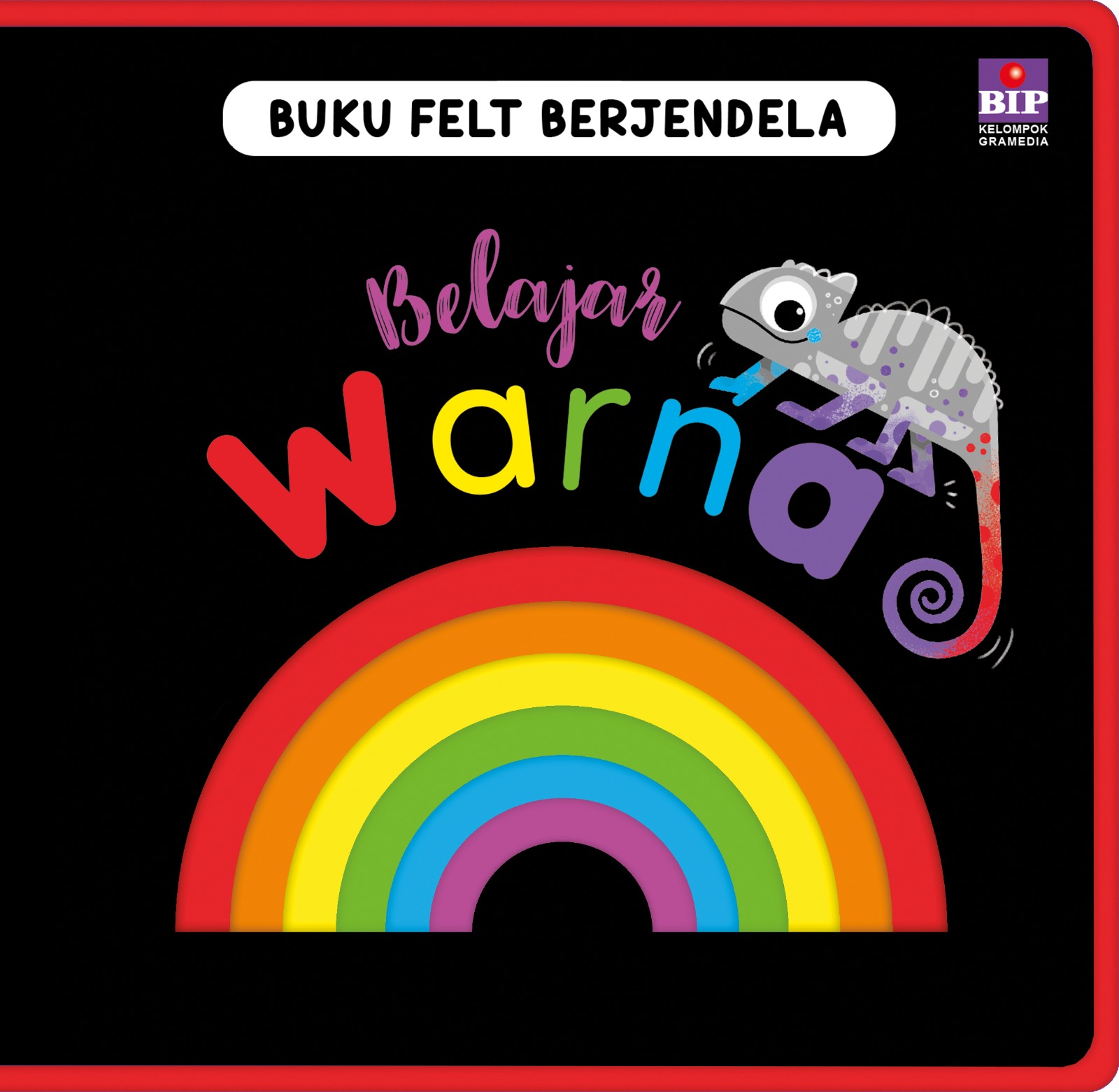 Buku Felt Berjendela Belajar warna