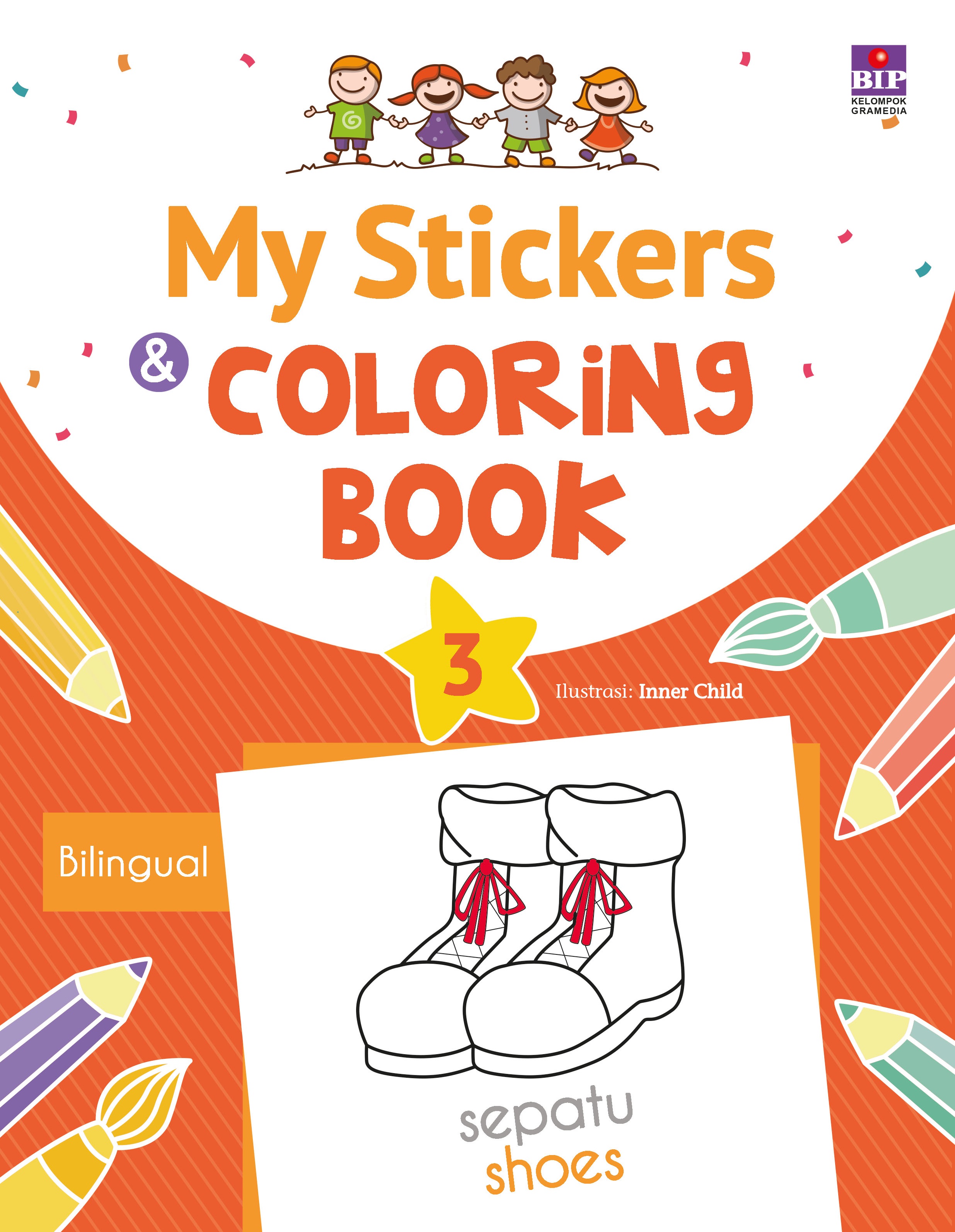 My Stickers and Coloring Book 3