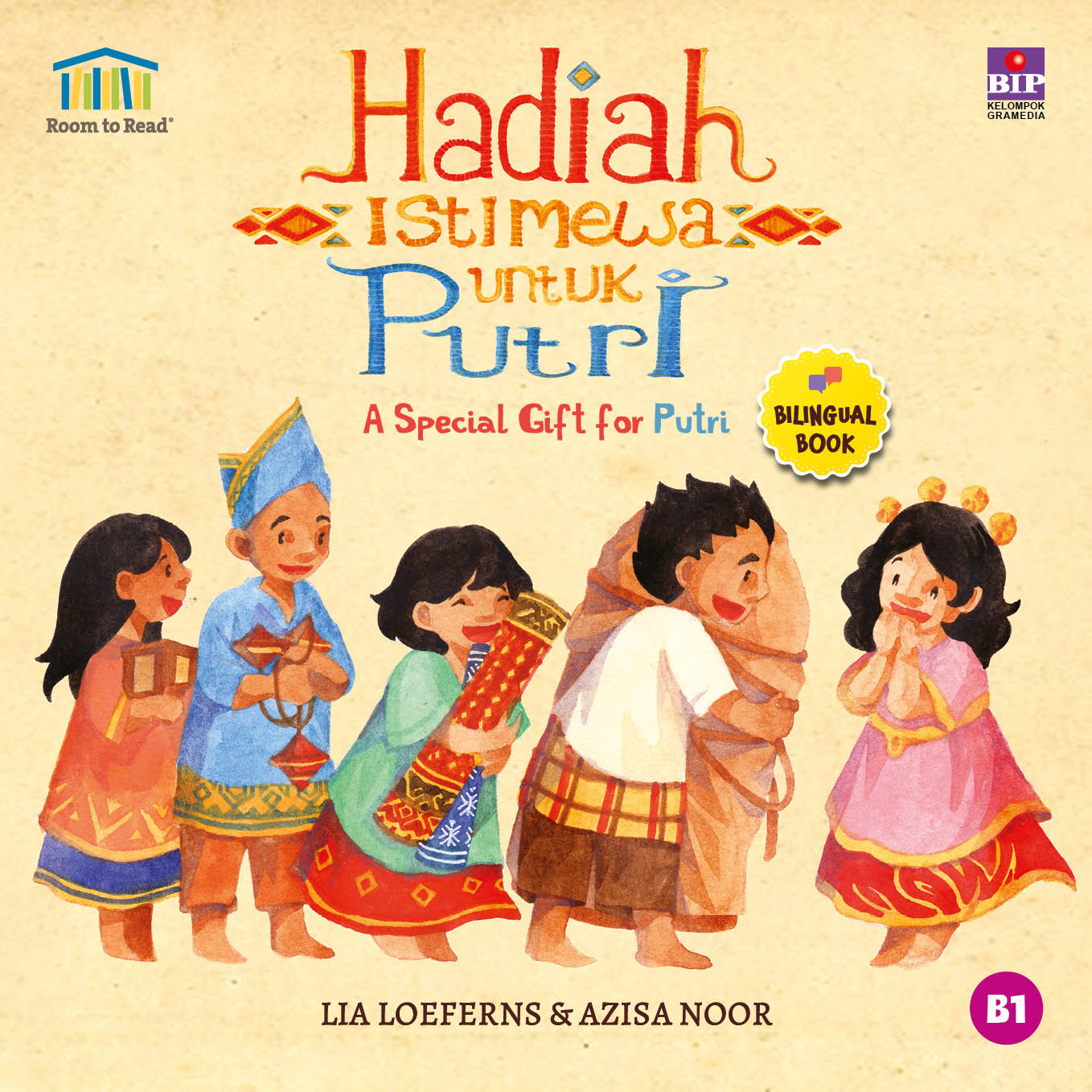 Hadiah Istimewa untuk Putri: A Special Gift for Putri (Bilingual) Room to Read