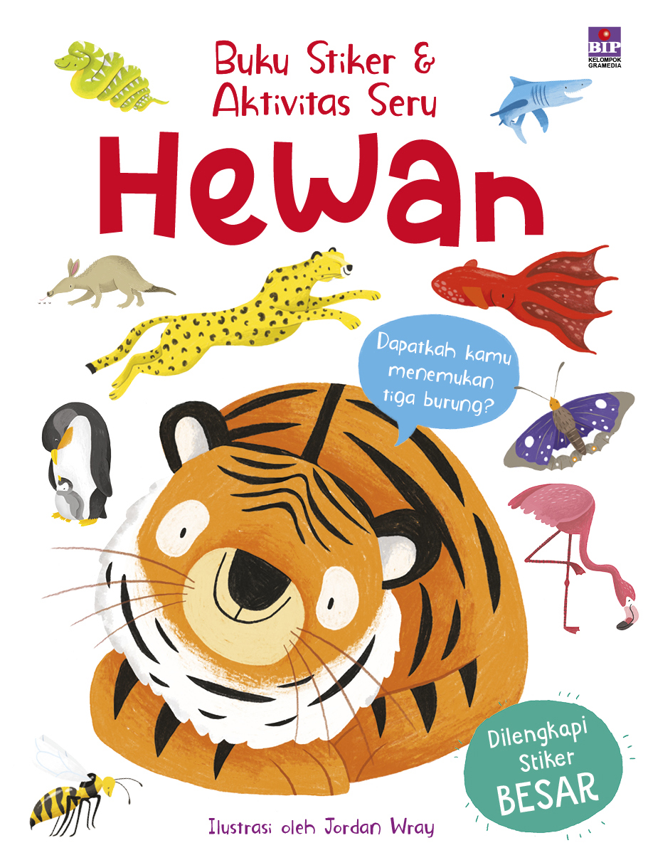 Buku Stiker dan Aktivitas Seru: Hewan