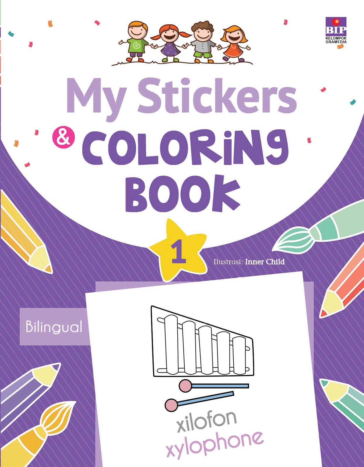 My Stickers and Coloring Book 1