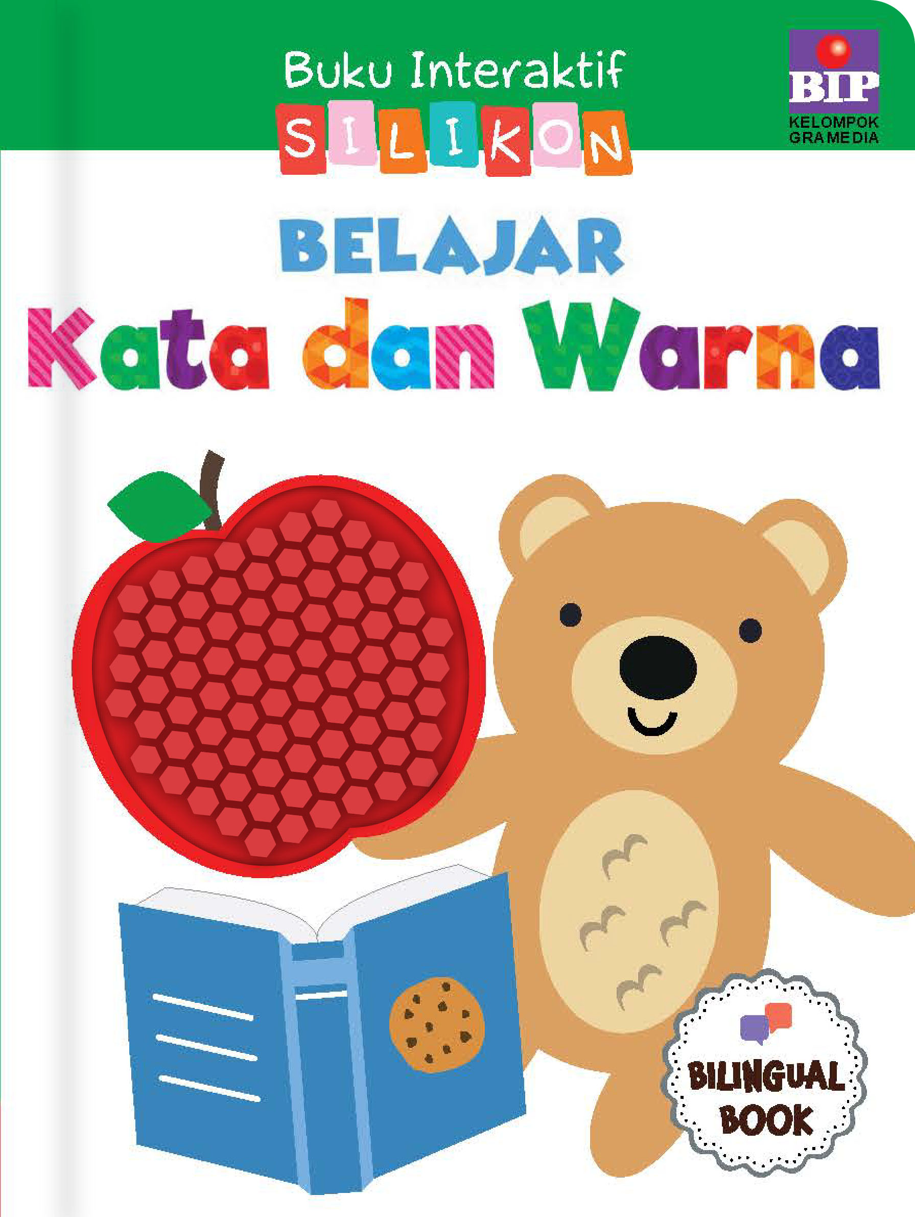 Buku Interaktif Silikon Belajar Kata dan Warna