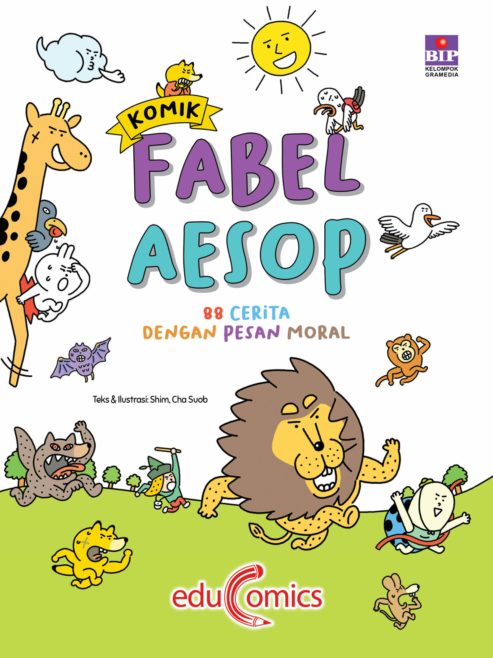 Komik Aesop Fabel: 88 Cerita Dengan Pesan Moral