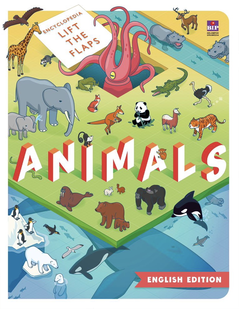 Encyclopedia Lift the Flaps Animals (English Edition)