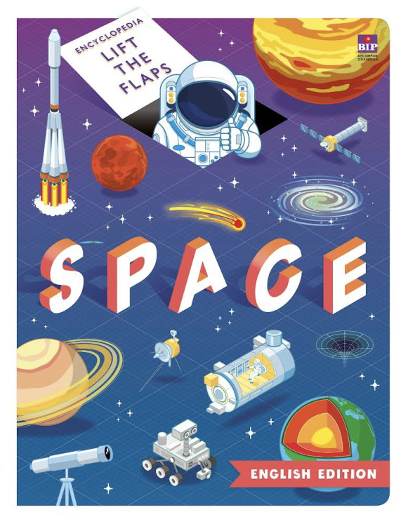 Encyclopedia Lift the Flaps Space (English Edition)