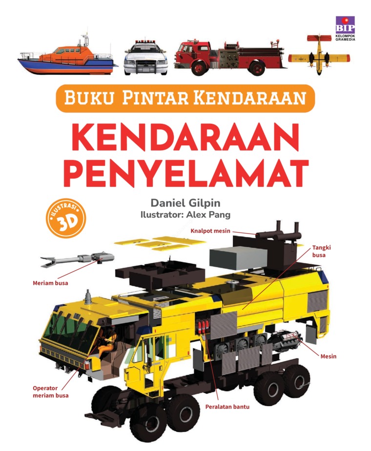 Buku Pintar Kendaraan: Kendaraan Penyelamat (E-Book)
