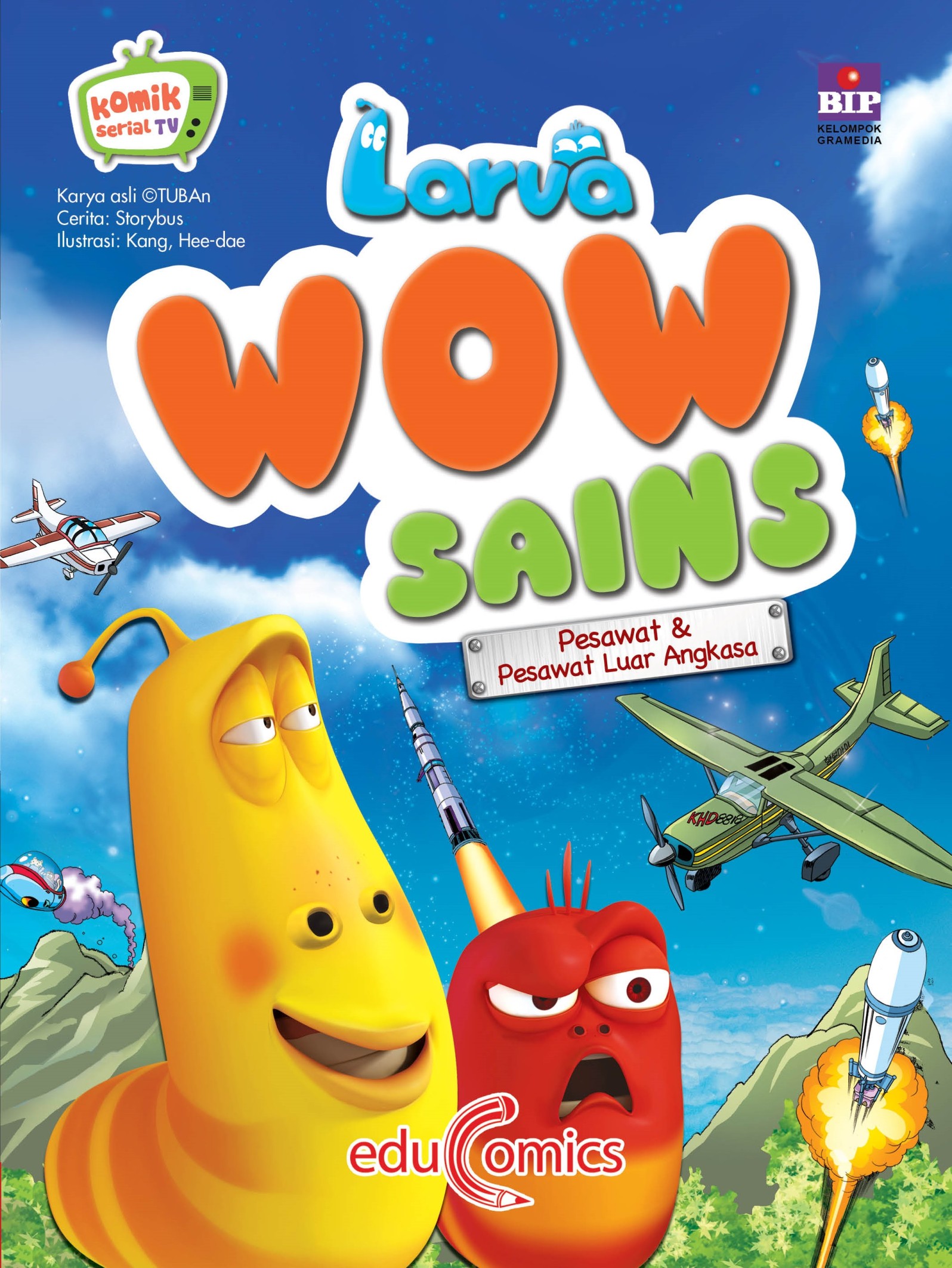 Larva Wow Sains: Pesawat & Pesawat Luar Angkasa