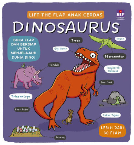 Lift the Flap Anak Cerdas: Dinosaurus