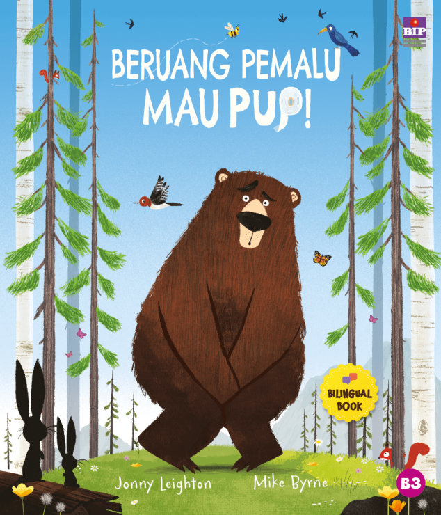 Beruang Pemalu Mau Pup!