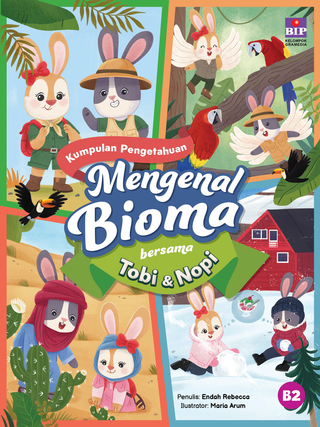 Kumpulan Pengetahuan Mengenal Bioma bersama Tobi dan Nopi