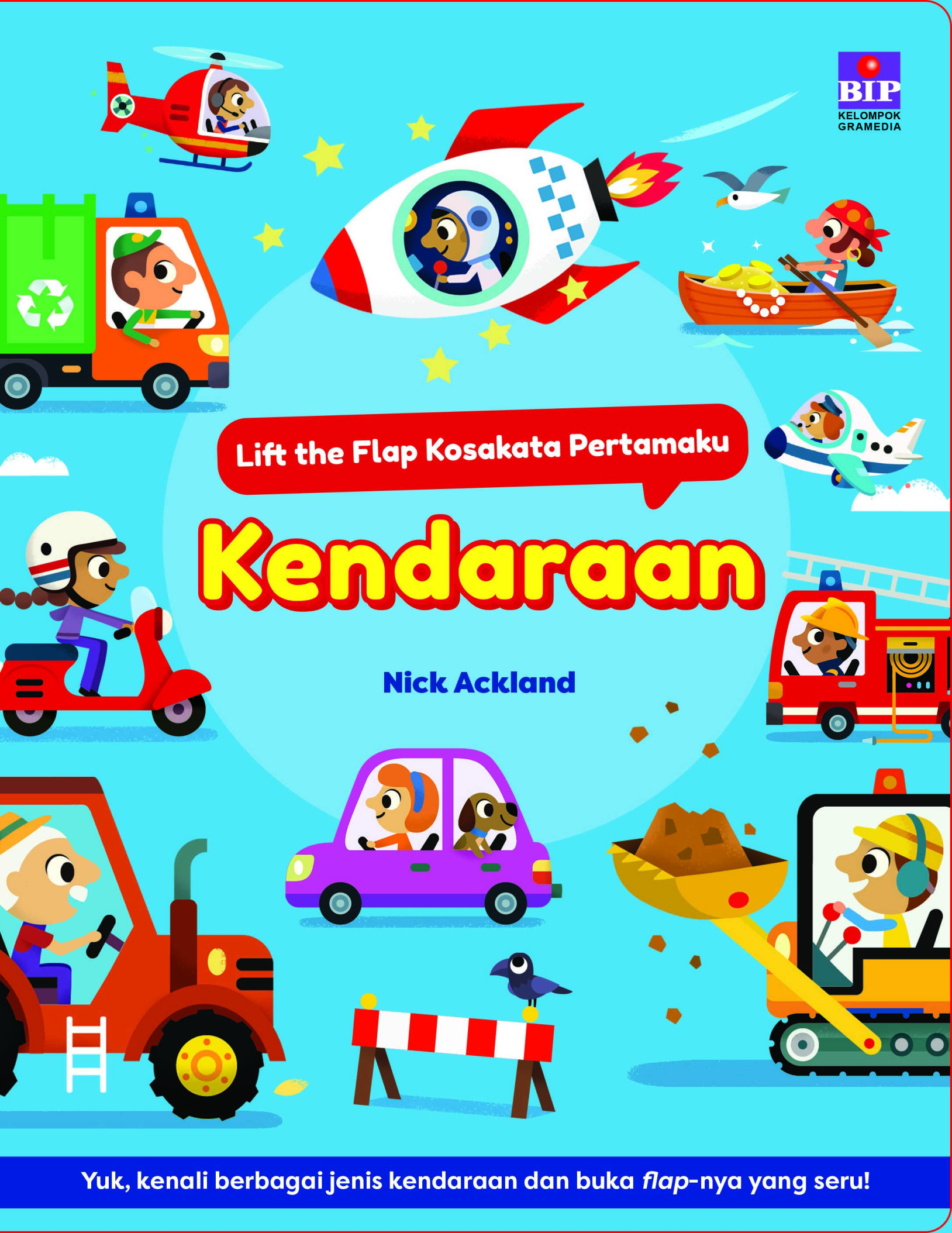 Lift the Flap Kosakata Pertamaku: Kendaraan