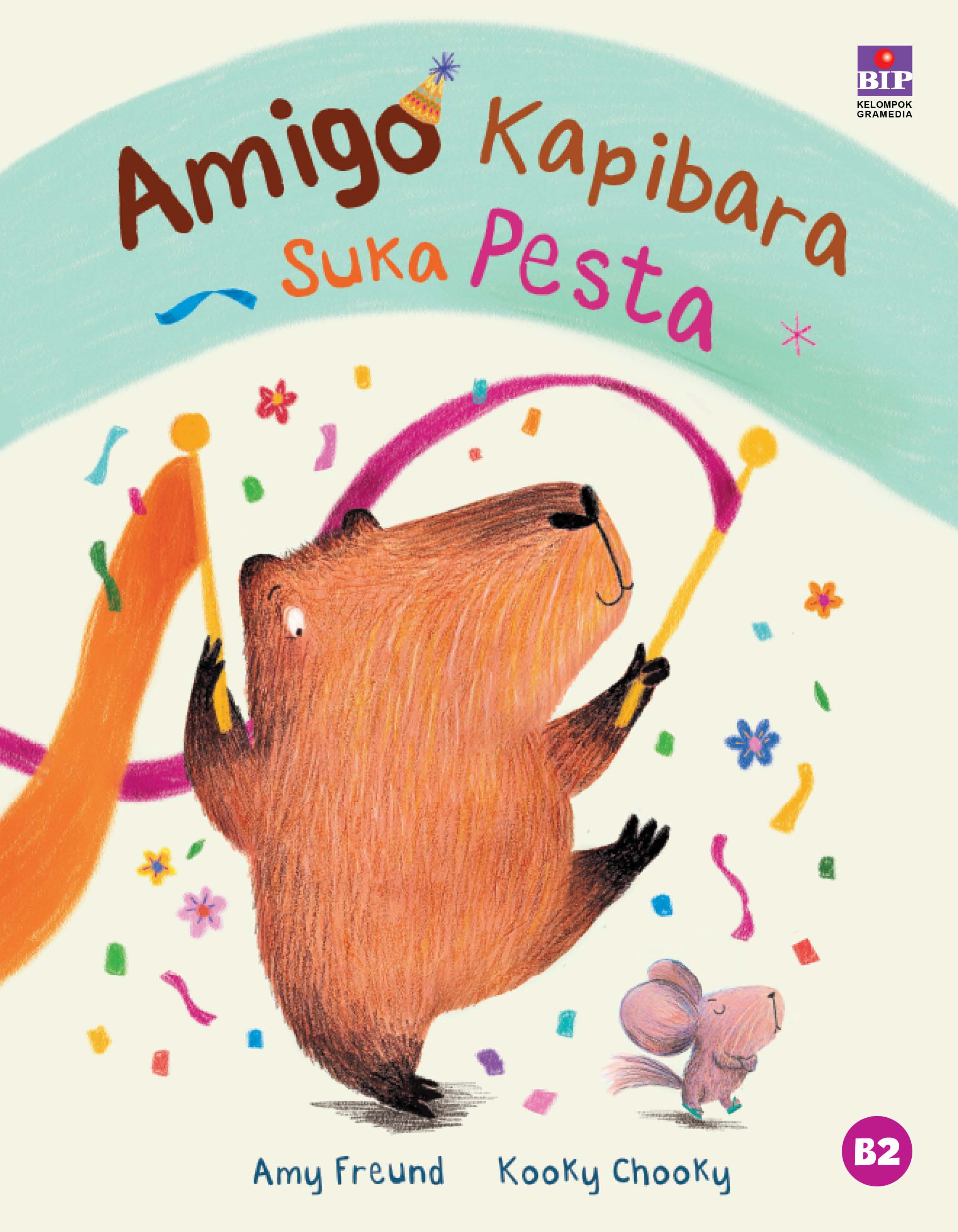 Amigo Kapibara Suka Pesta