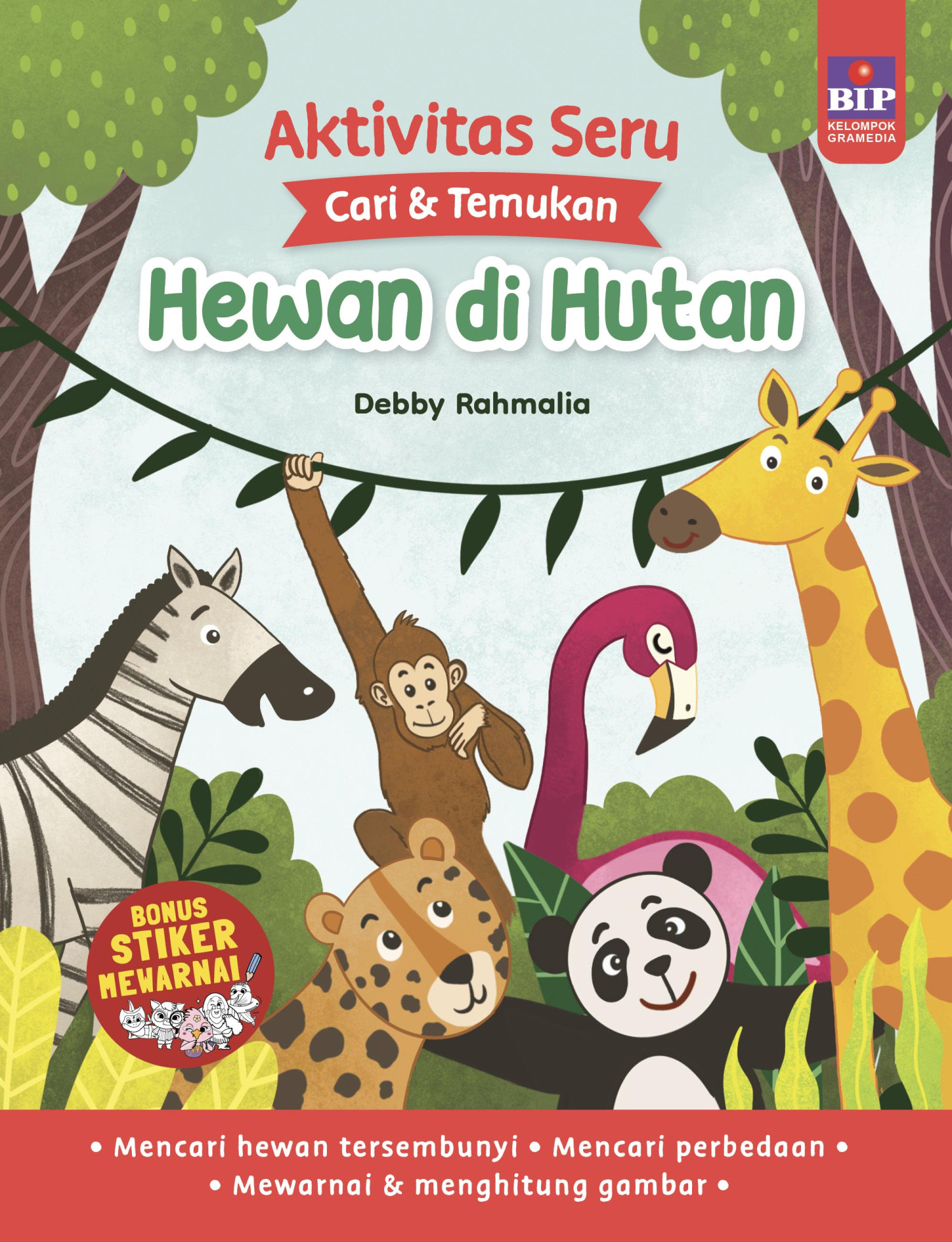 Aktivitas Seru Cari & Temukan: Hewan di Hutan