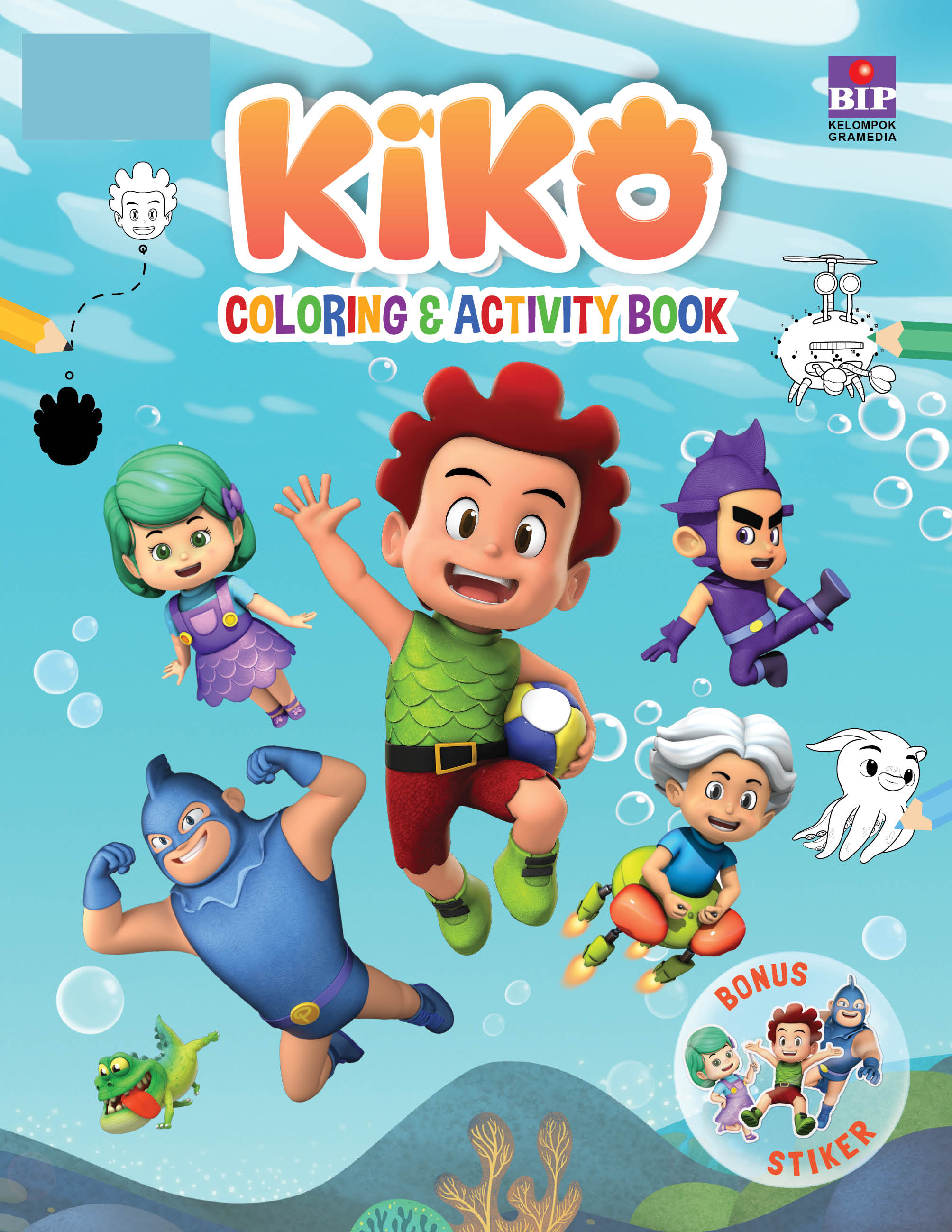 Kiko Coloring & Activity Book