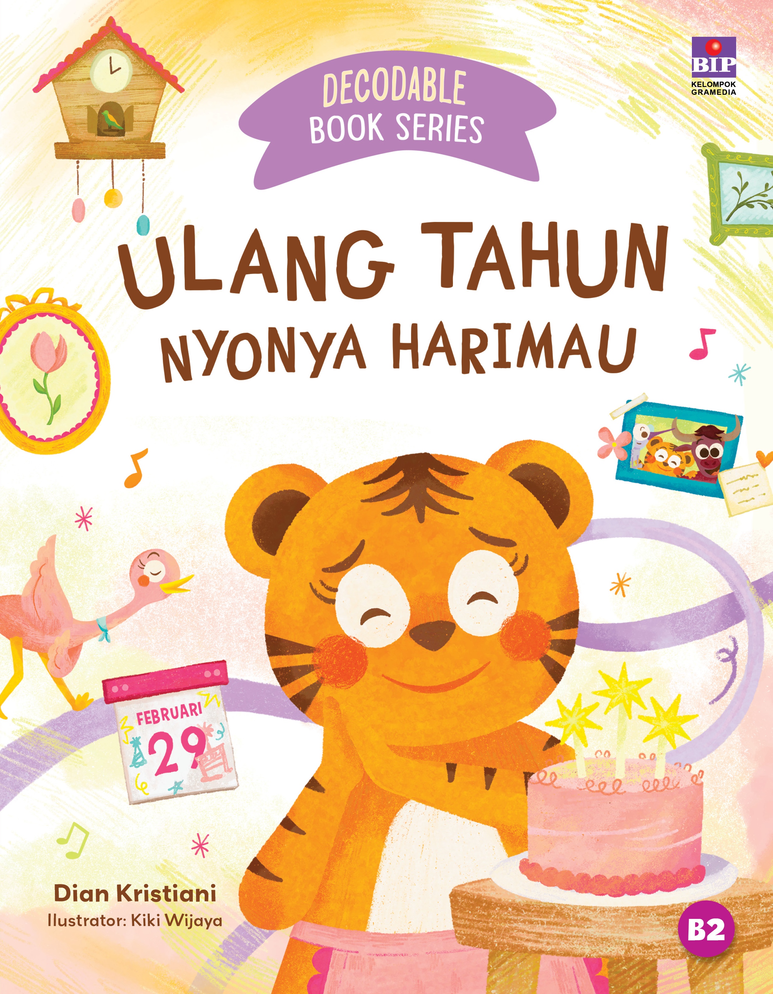 Decodable Book Series: Ulang Tahun Nyona Harimau