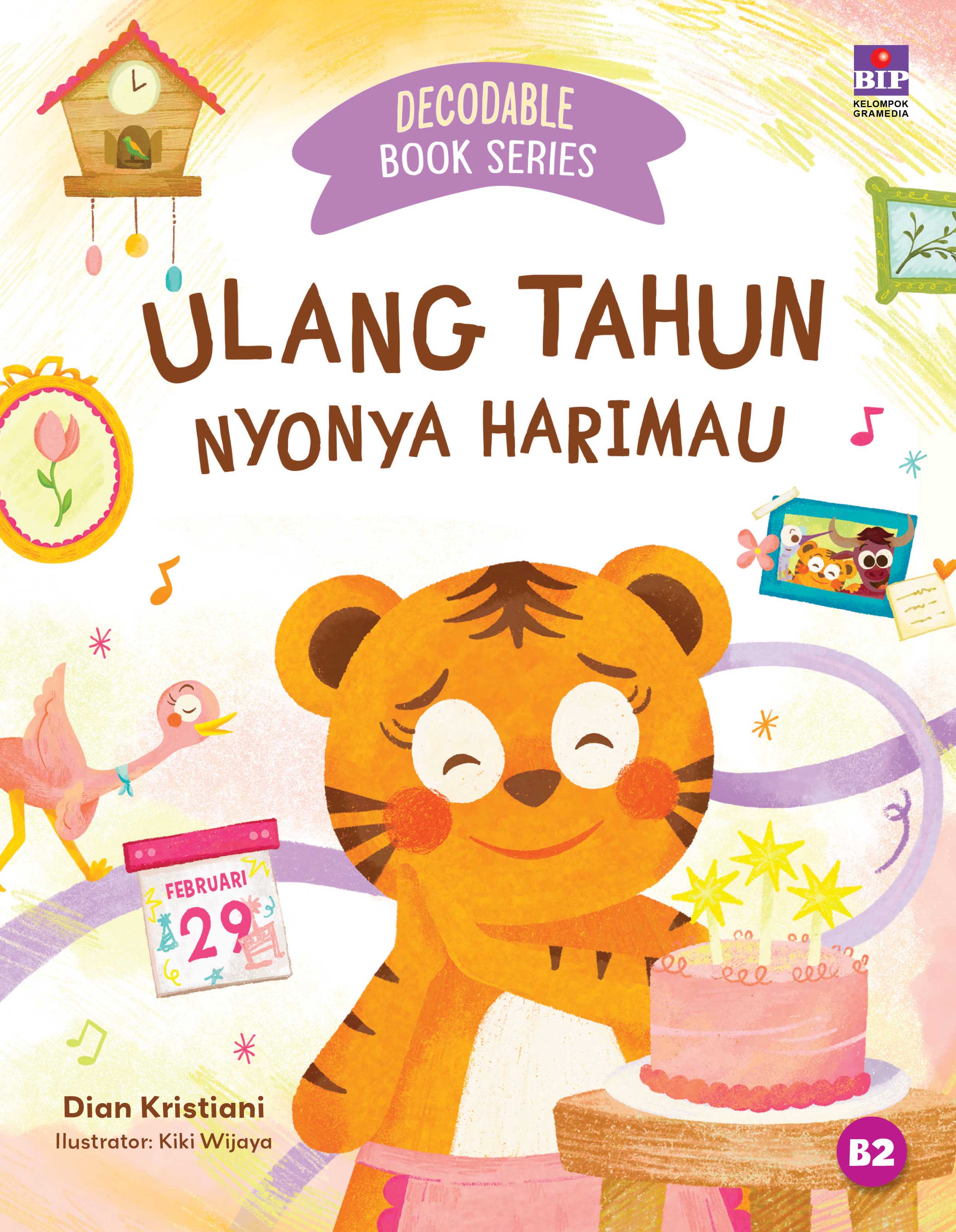 Decodable Book Series: Ulang Tahun Nyona Harimau