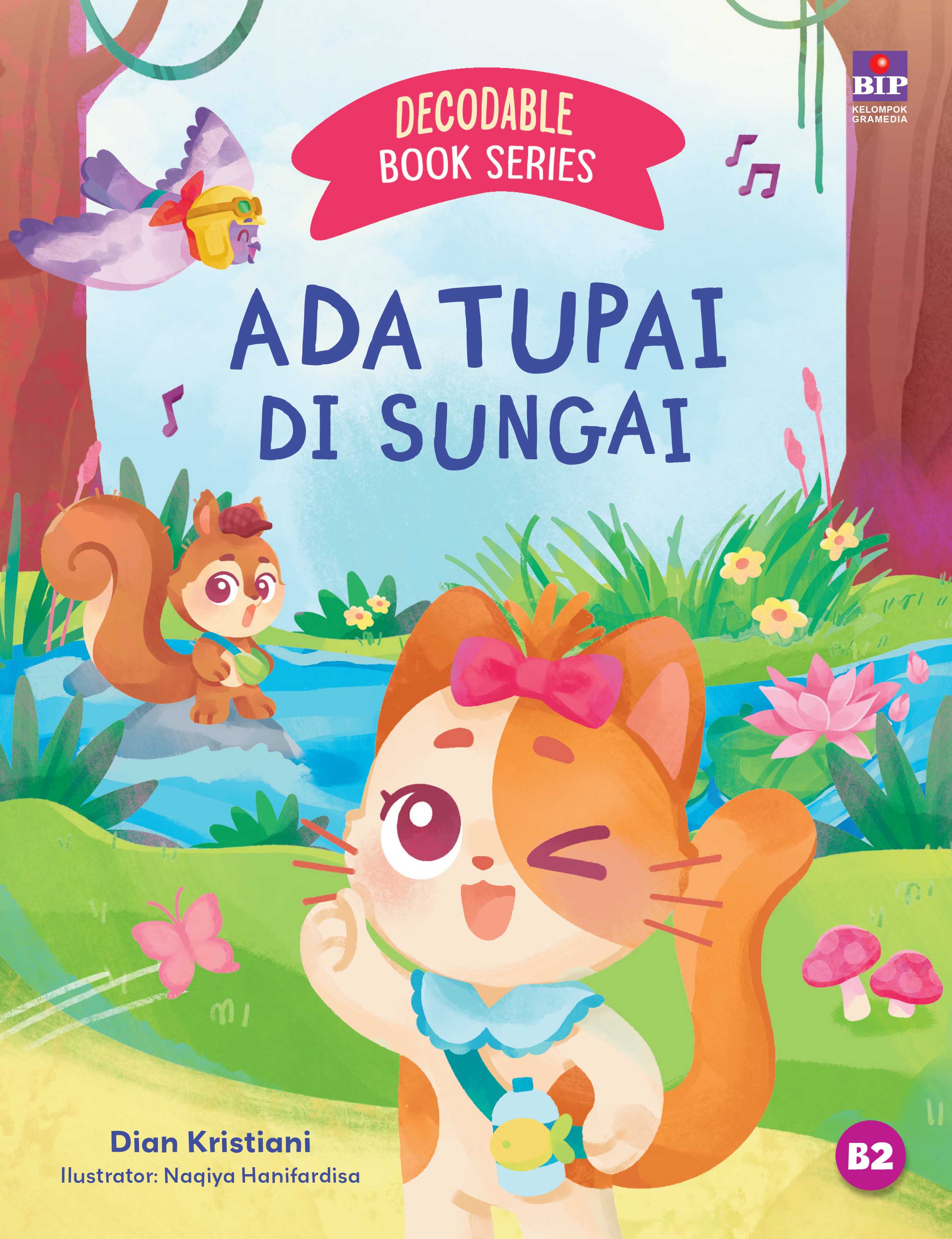 Decodable Book Series: Ada Tupai di Sungai