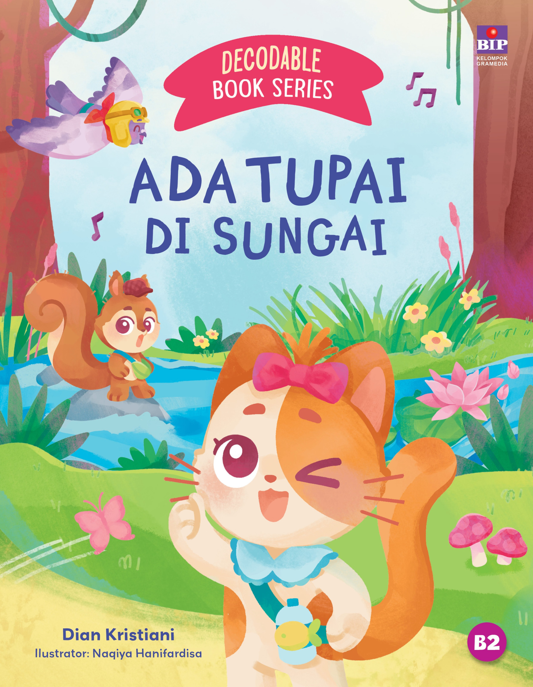 Decodable Book Series: Ada Tupai di Sungai