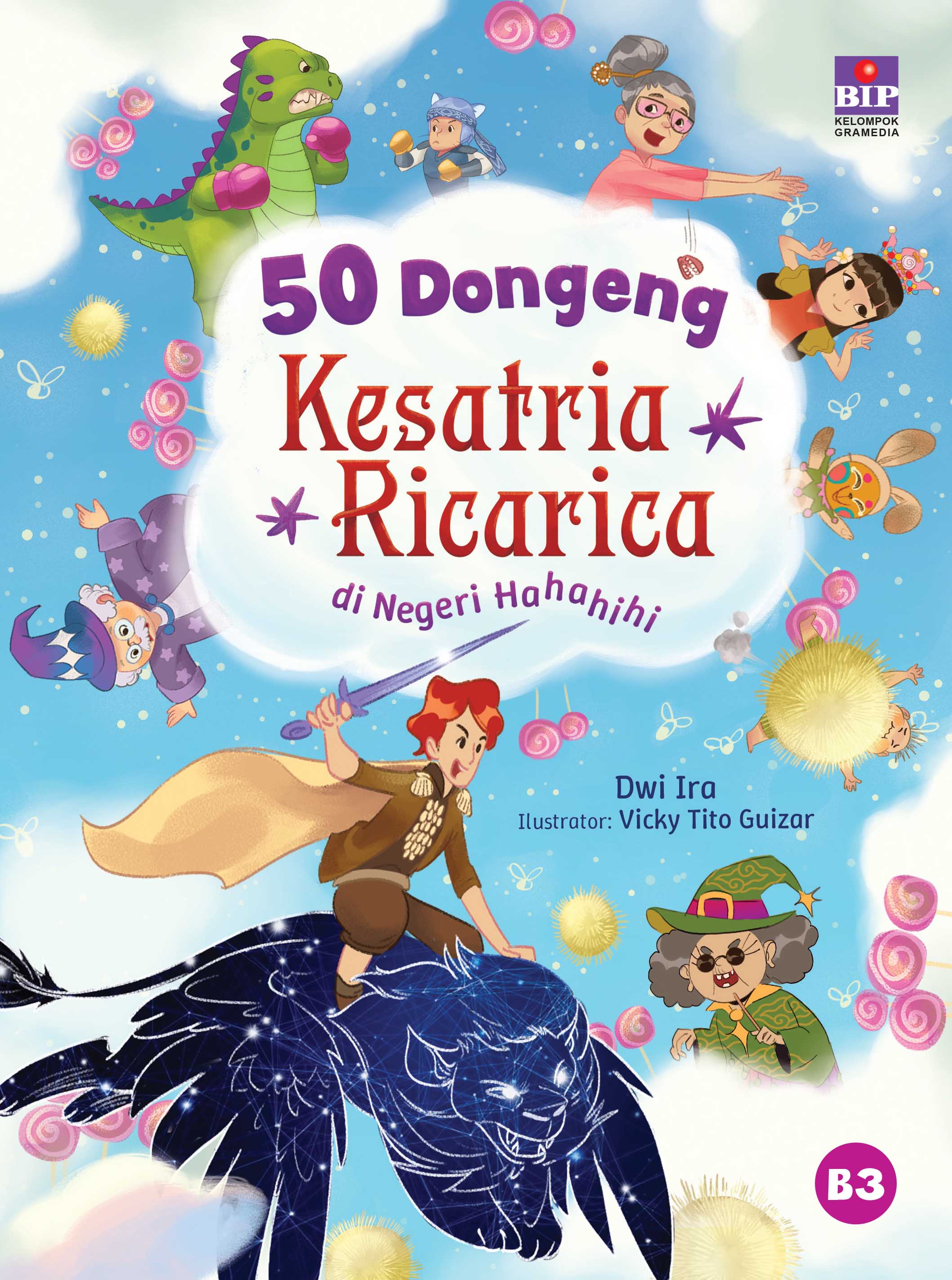 50 Dongeng Kesatria Ricarica di Negeri Hahahihi