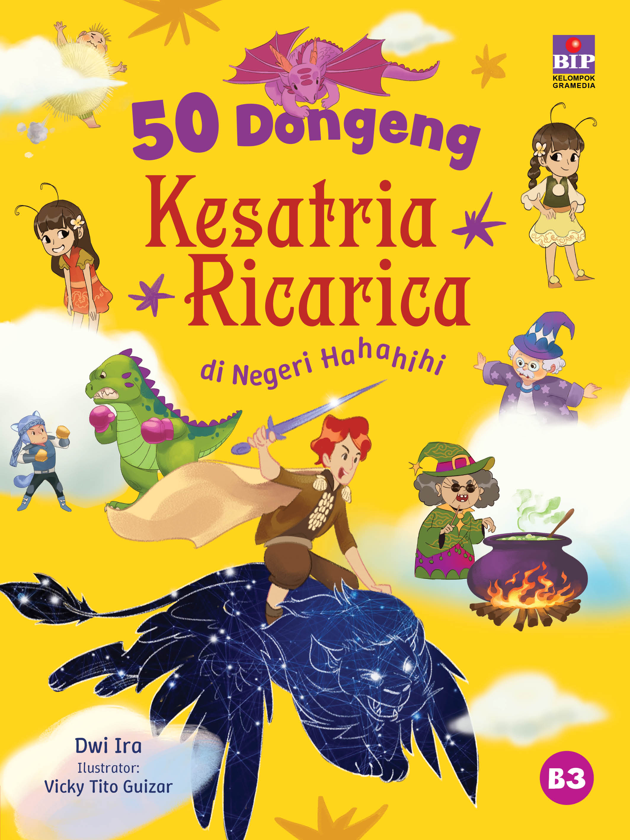 50 Dongeng Kesatria Ricarica di Negeri Hahahihi