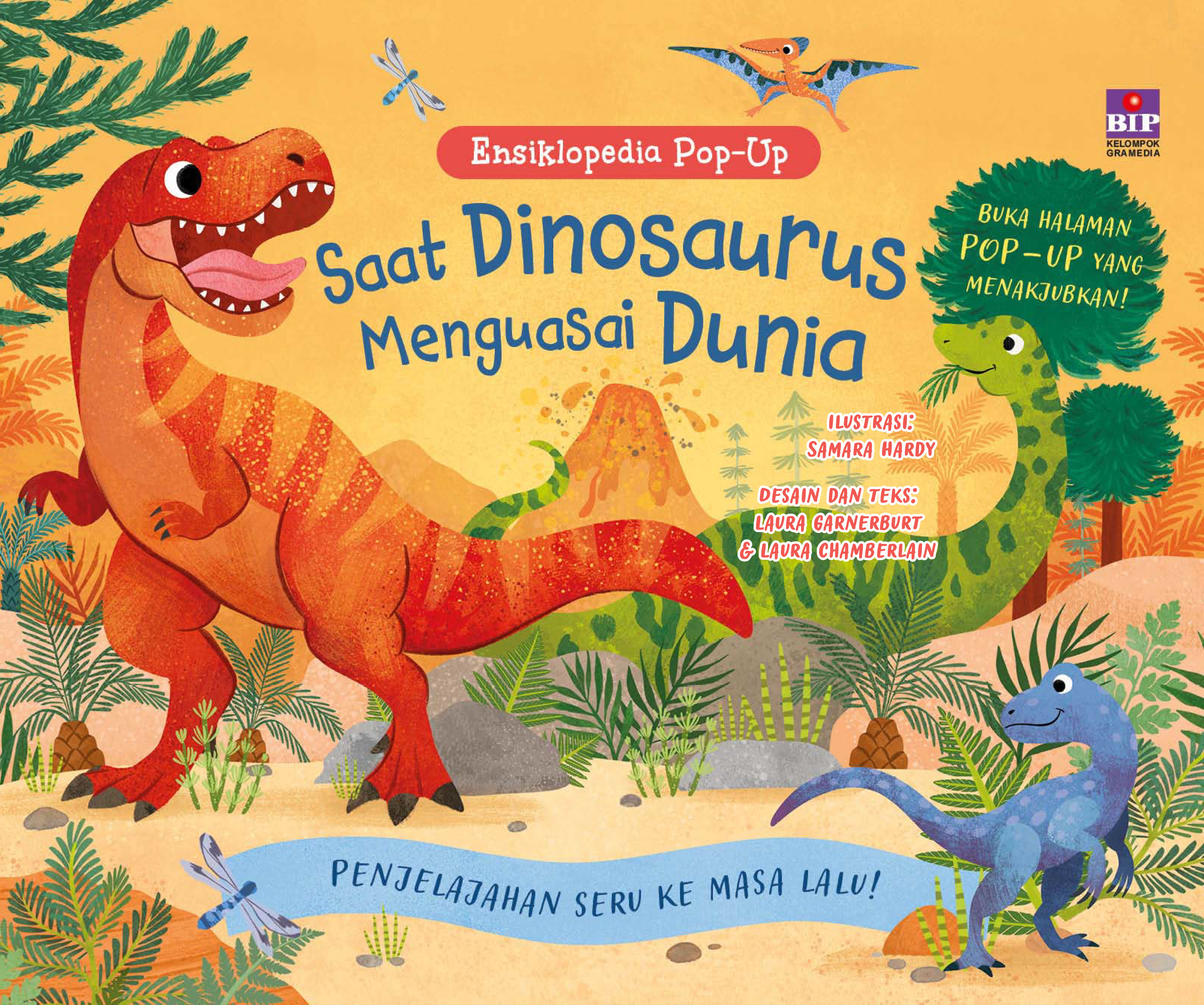 Ensiklopedia Pop-Up: Saat Dinosaurus Menguasai Dunia