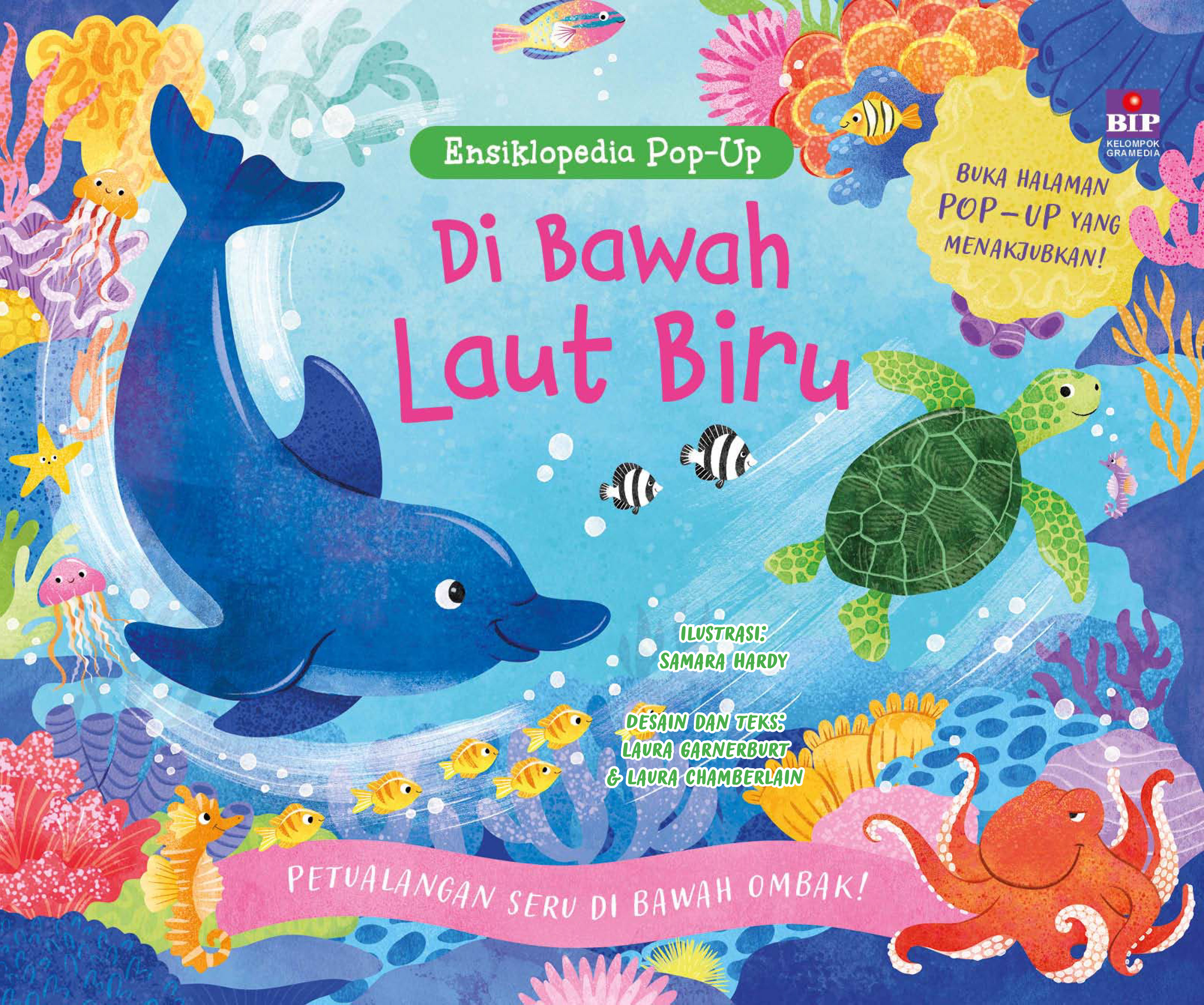 Ensiklopedia Pop-Up: Di Bawah Laut Biru