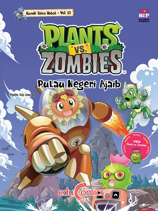 Plants vs Zombies Komik Sains Robot 13: Pulau Negeri Ajaib