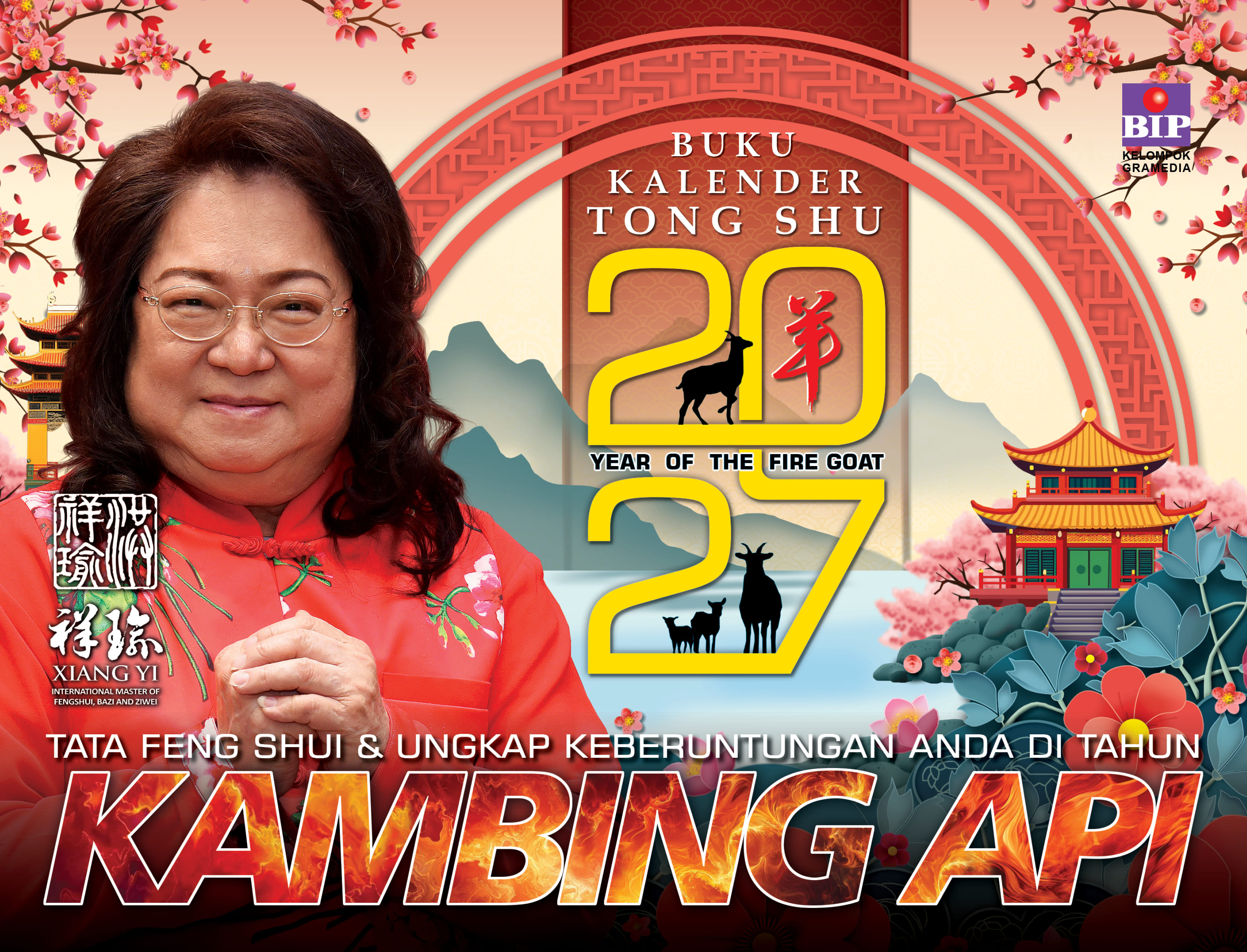 Buku Kalender Tong Shu 2027: Kambing Api