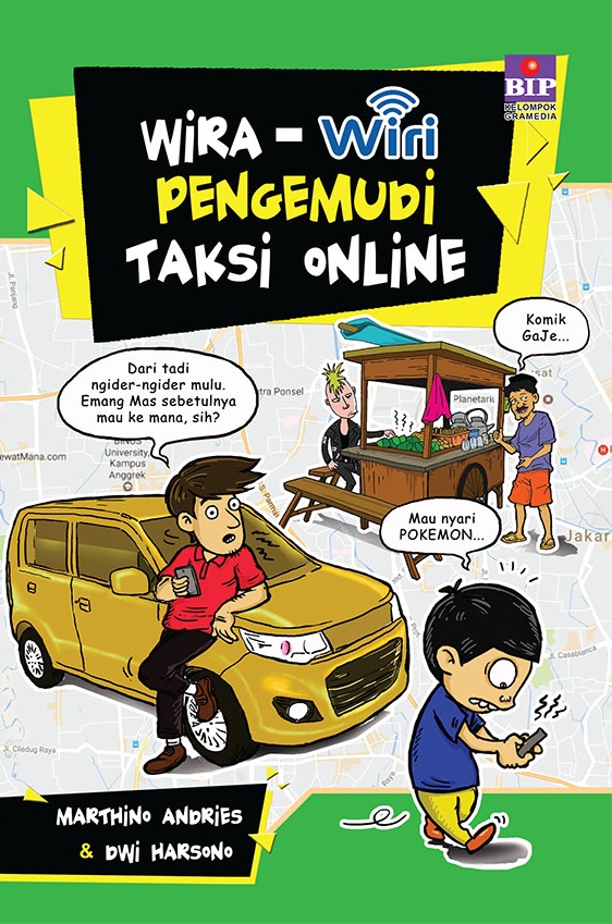 Wira Wiri Pengemudi Taksi Online