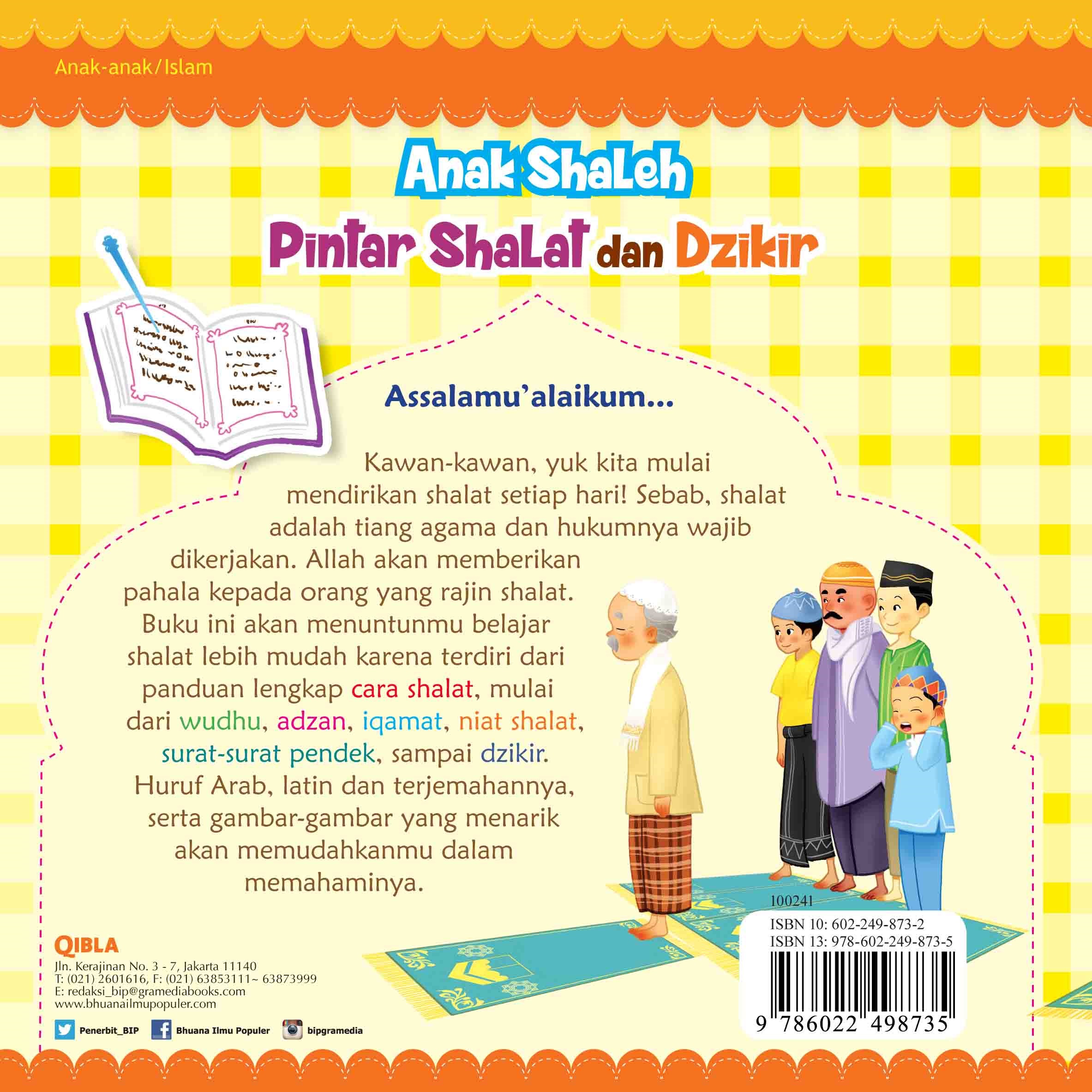 Anak Shaleh Pintar Shalat dan Dzikir