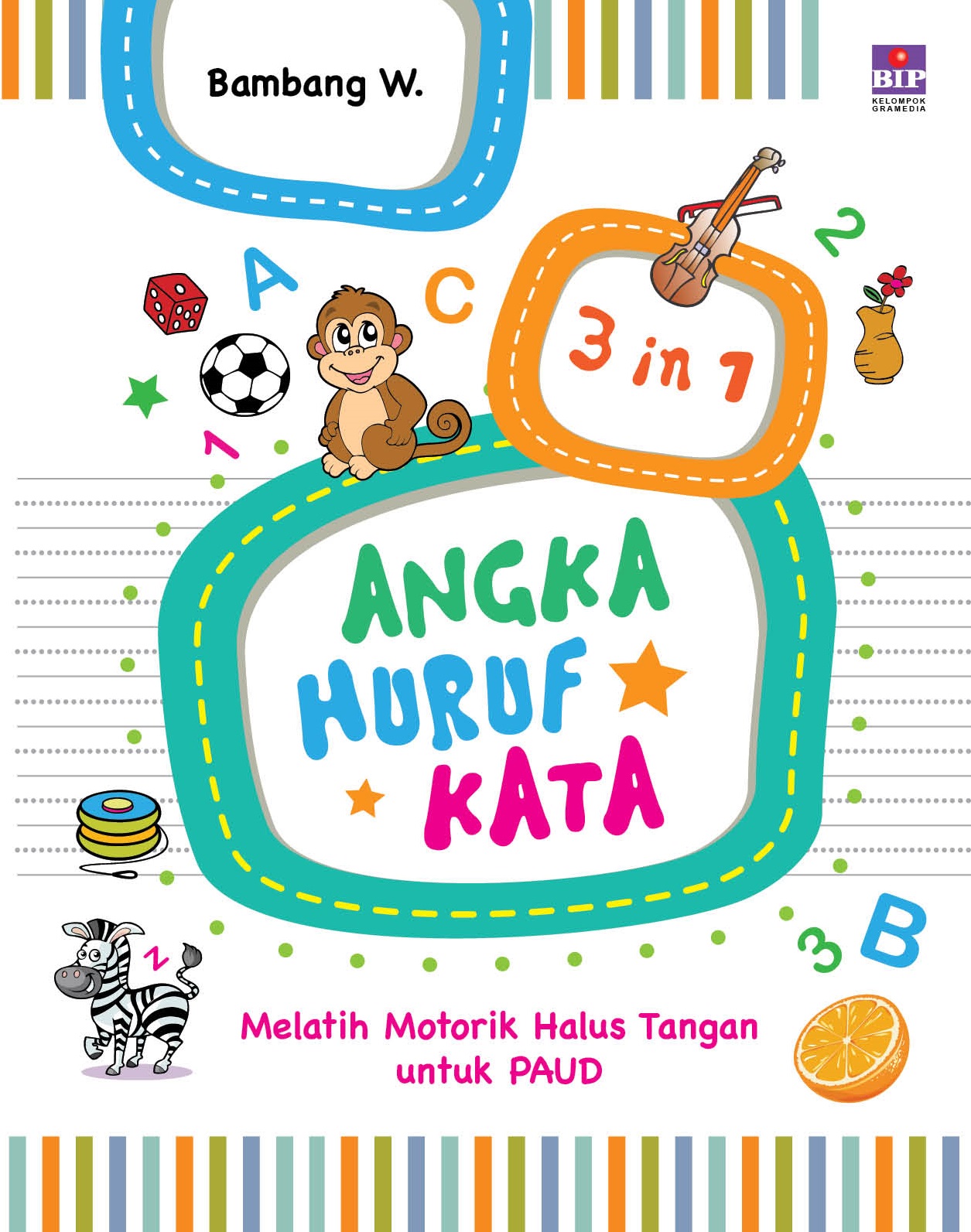 3 In 1 Kata Huruf Angka