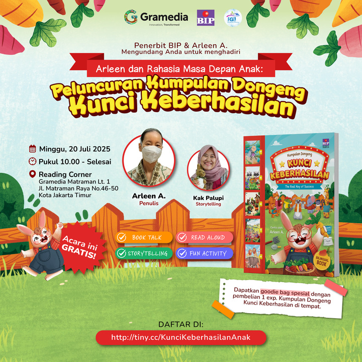 Peluncuran Kumpulan Dongeng Kunci Keberhasilan (20 Juli 2025)