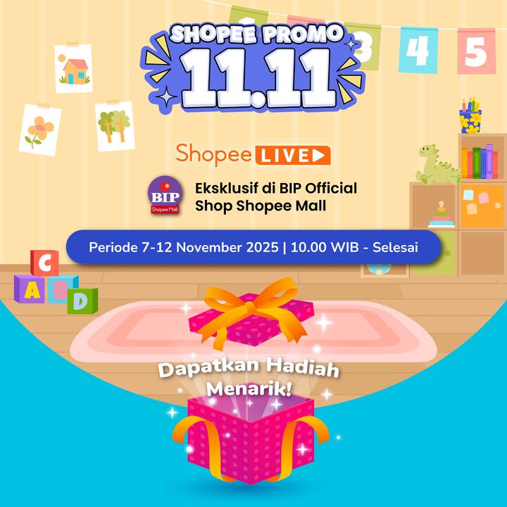 Promo Tanggal Kembar 11.11 2025 Shopee Live (Periode 7-12 November 2025)