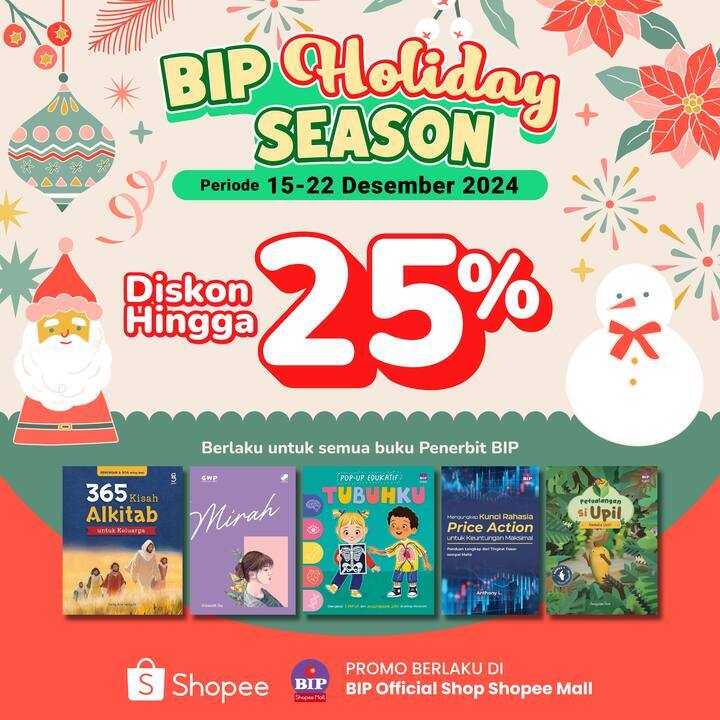 BIP Holiday Season (Periode 15-22 Desember 2024)