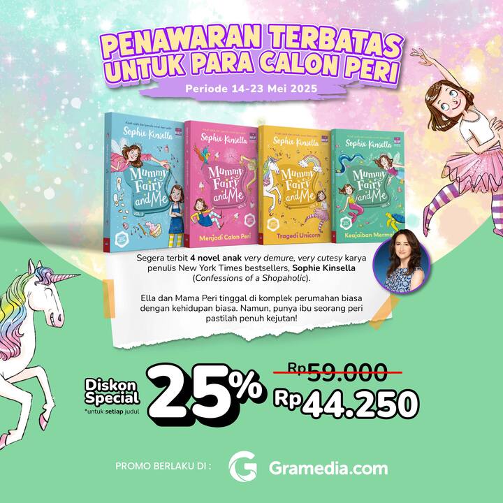 Special Offer Mummy Fairy and Me Gramedia.com (Periode 14-23 Mei 2025)
