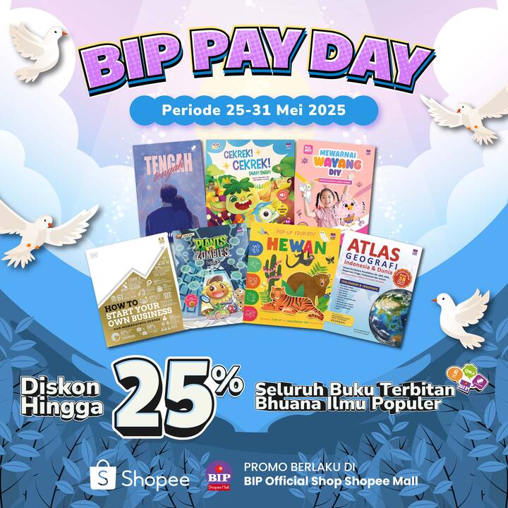 BIP Pay Day Mei 2025 Shopee (Periode 25-31 Mei 2025)