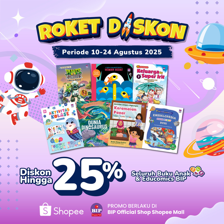 BIP Rocket Diskon Agustus (1-24 Agustus 2025)