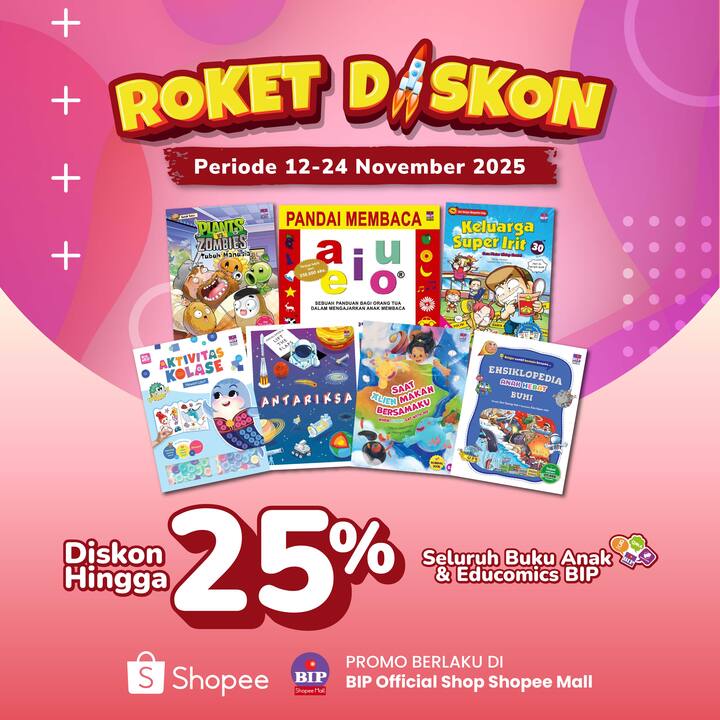 BIP Rocket Diskon November (12-24 November 2025)
